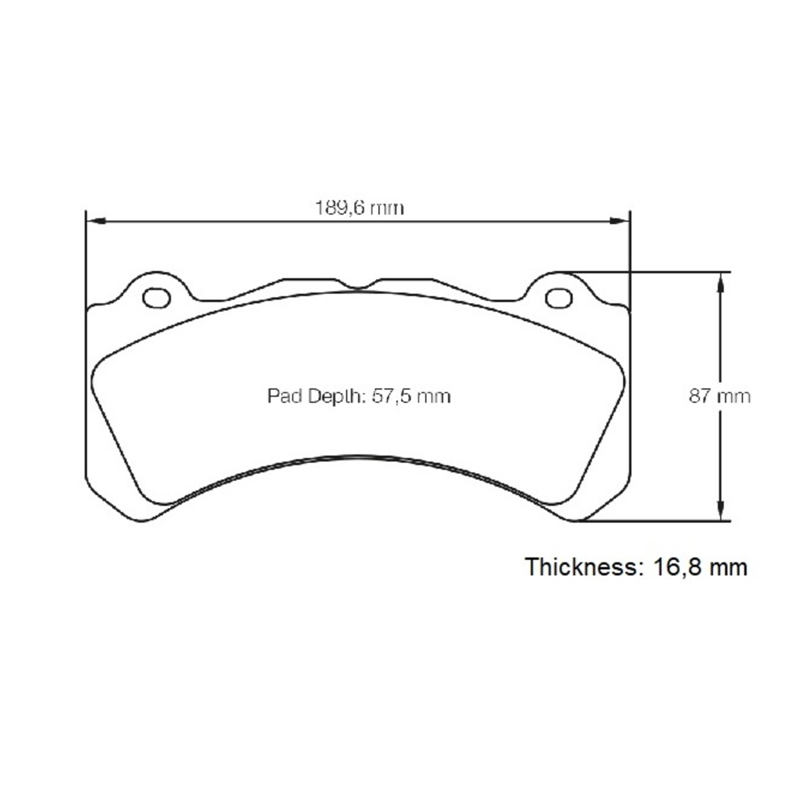 PAGID Racing Raceblok set RSL29