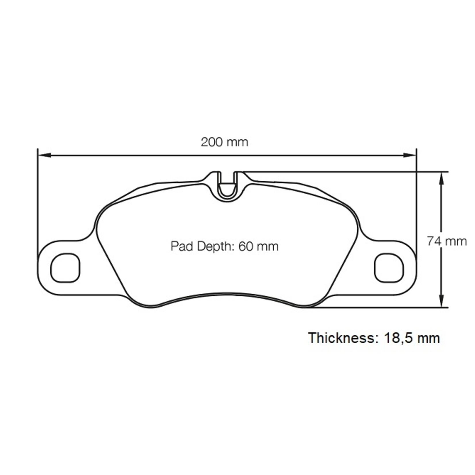 PAGID Racing Raceblok set RSL1