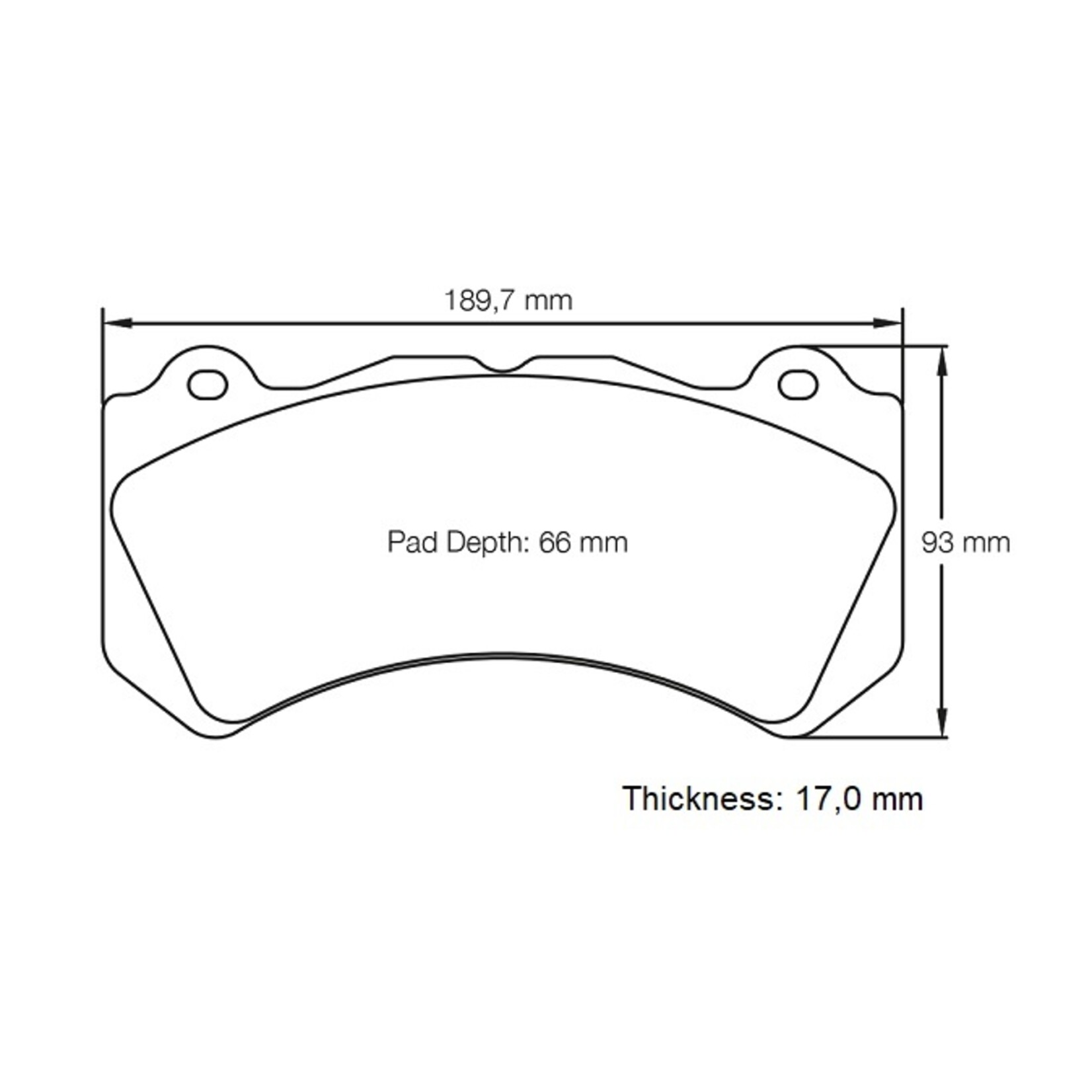 PAGID Racing Raceblok set RSL29