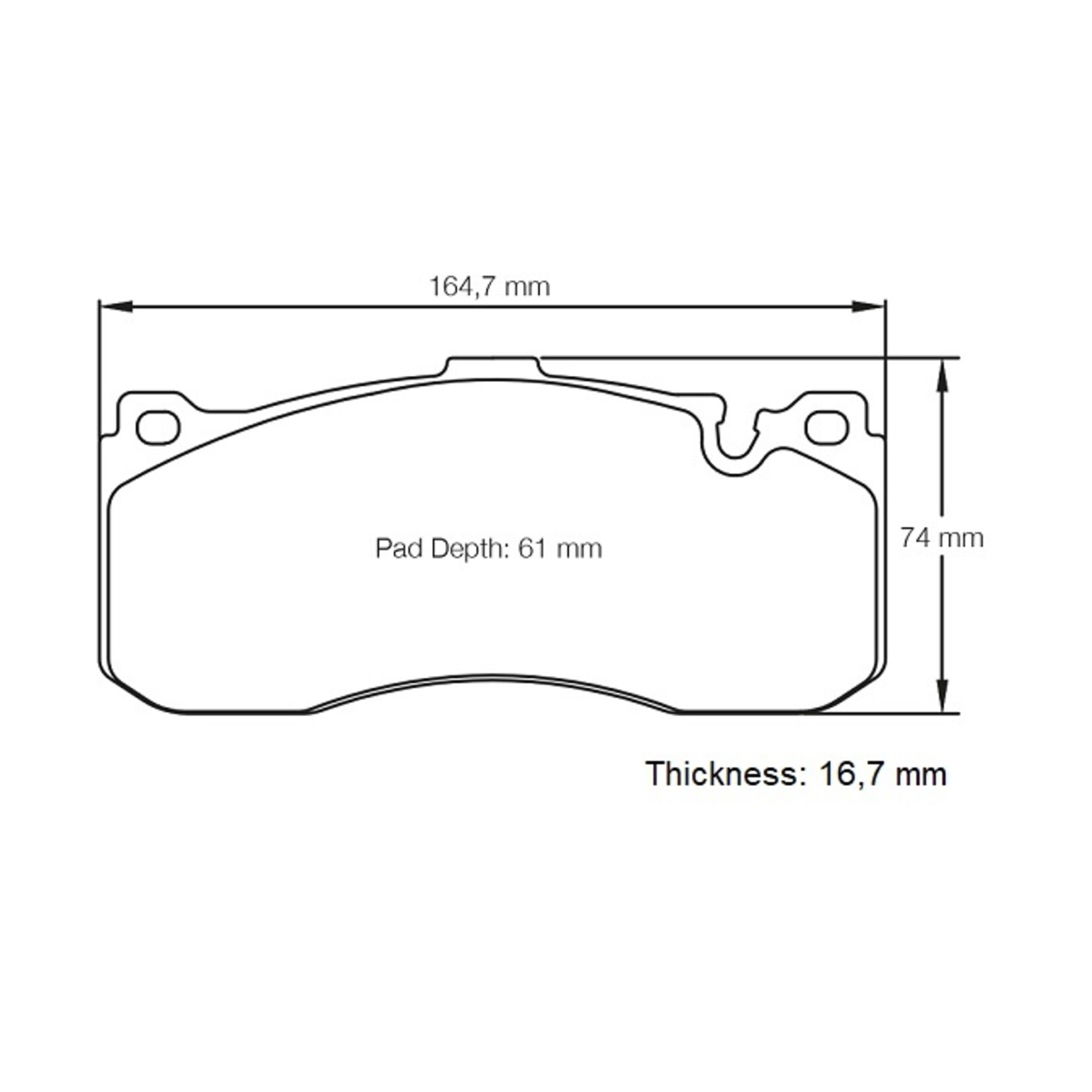 PAGID Racing Raceblok set RSL29