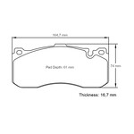 PAGID Racing S8084L01001