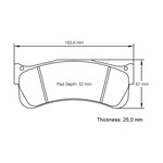 PAGID Racing S8087T5E001