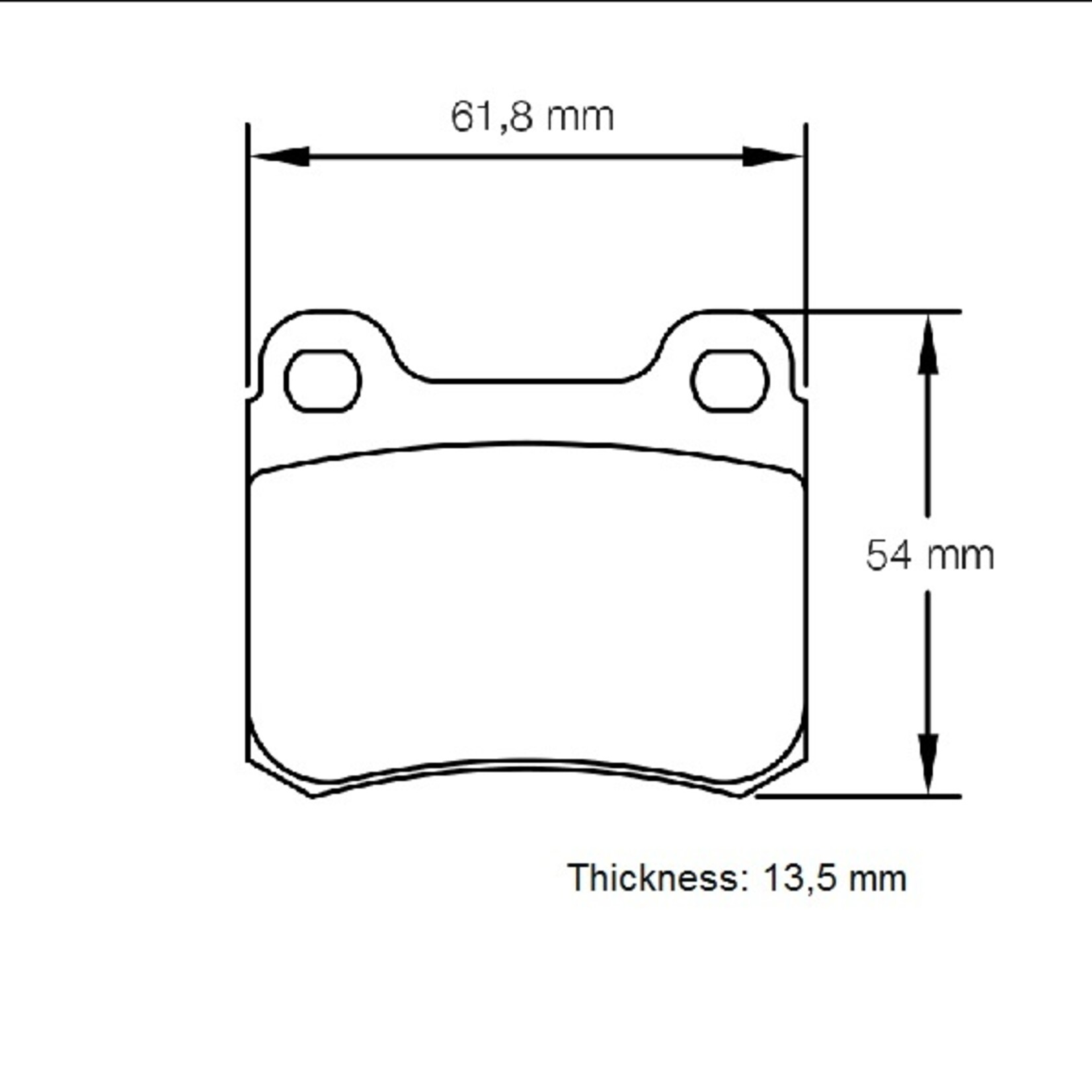 PAGID Racing Raceblok set RSH42