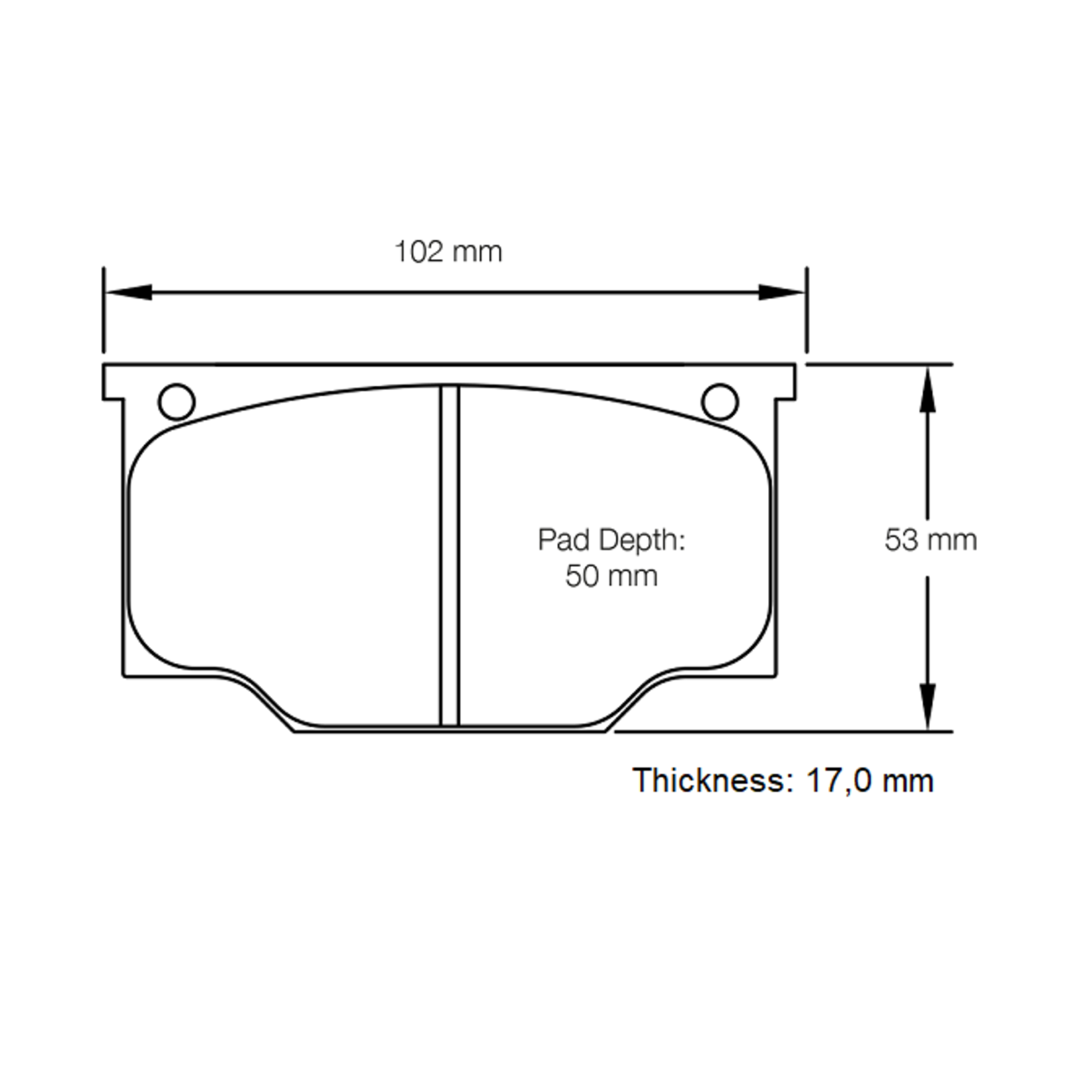 PAGID Racing Raceblok set RSH29