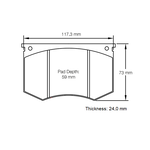 PAGID Racing S1195H03001