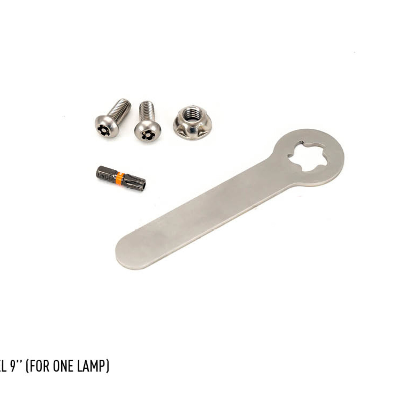 Lazer Lamps Anti-Theft Kit  (for 1x Sentinel 9'')