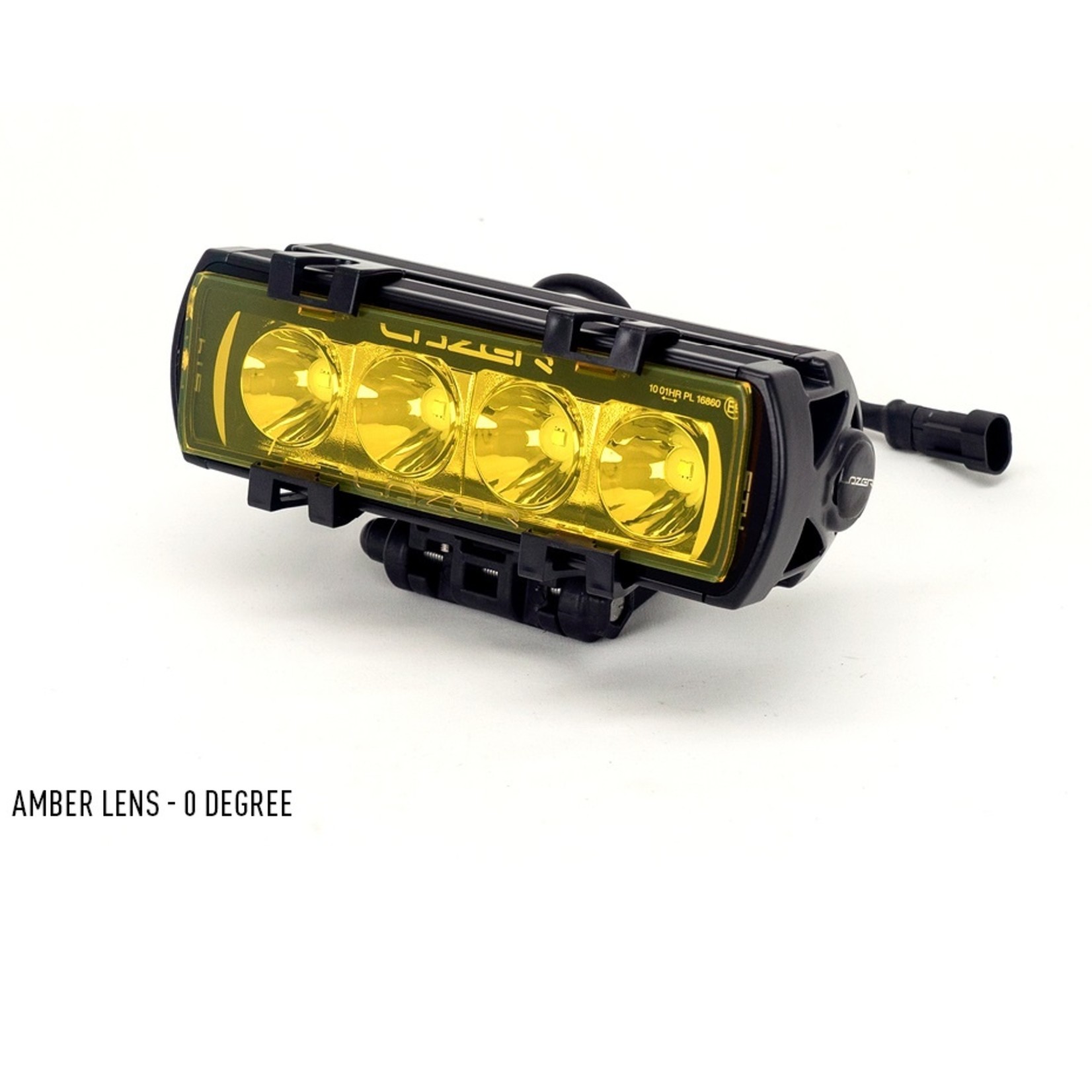 Lazer Lamps Amber Lens Kit - Flat (Horiz)