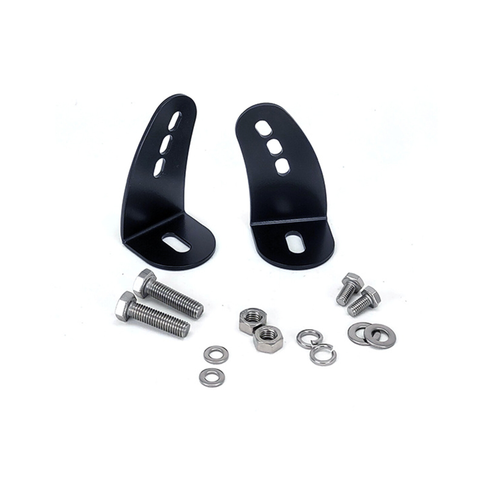 Lazer Lamps Side Mounts Kit Black (incl. stainless steel fixing)