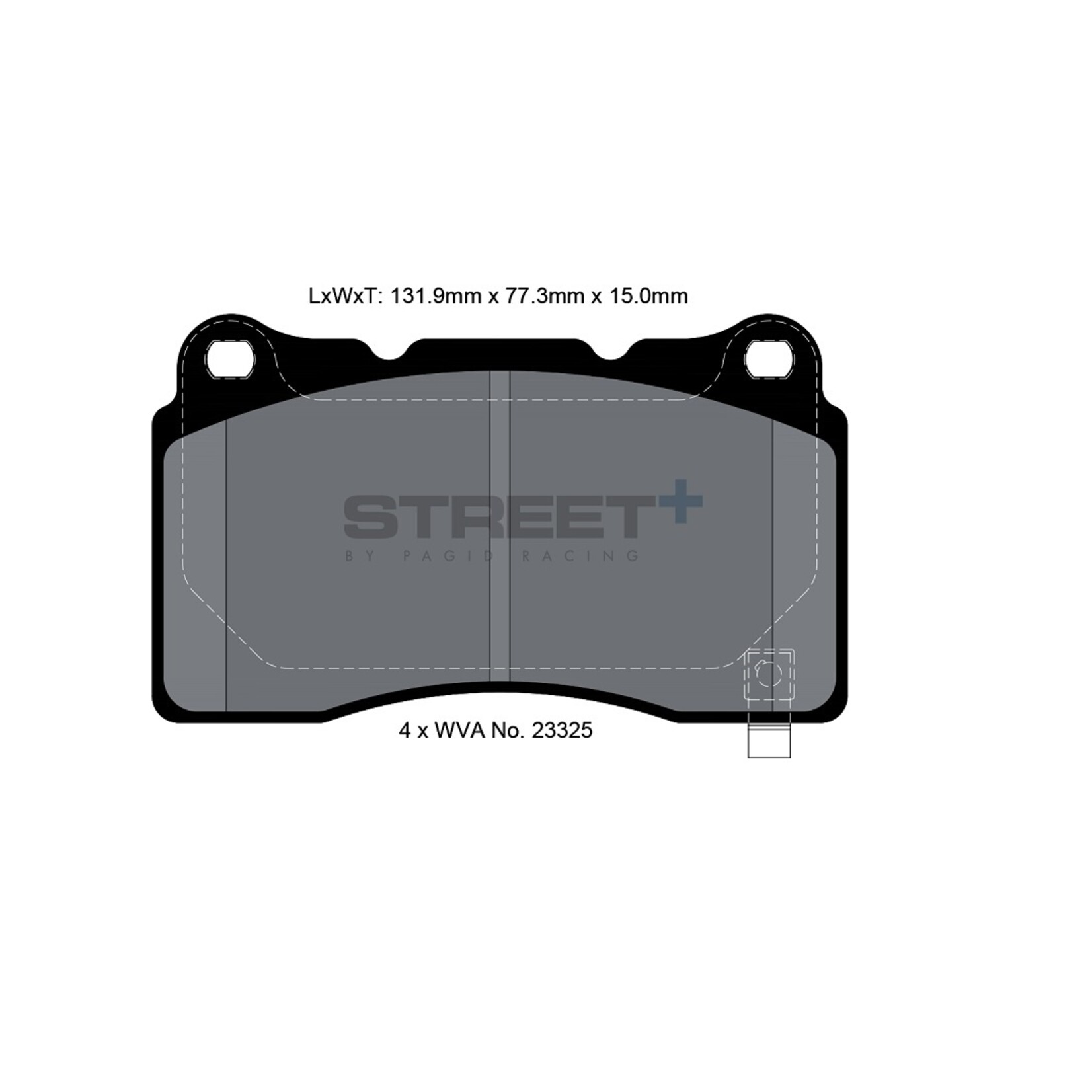 PAGID Racing Remblokset Street+ by PAGID