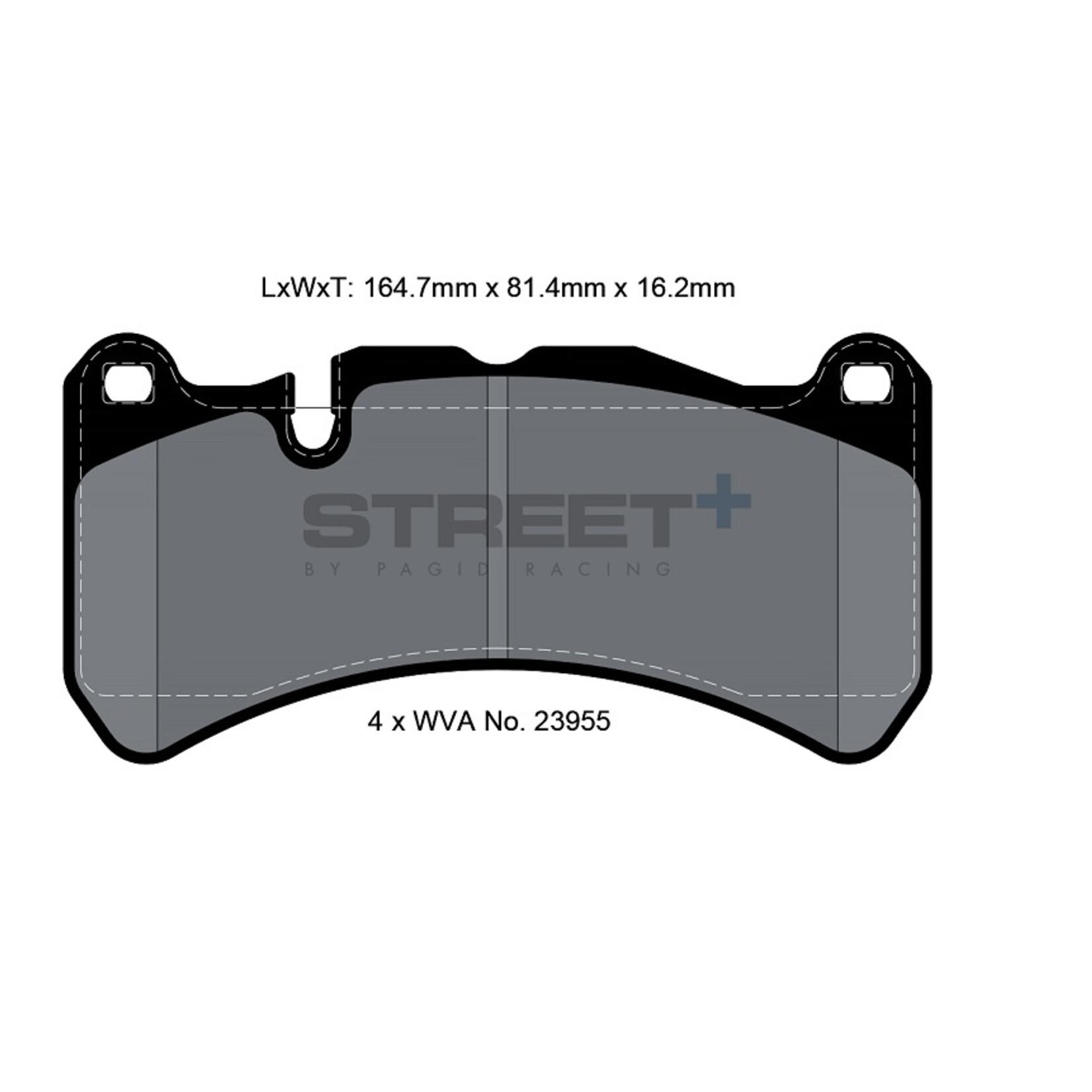 PAGID Racing Remblokset Street+ by PAGID