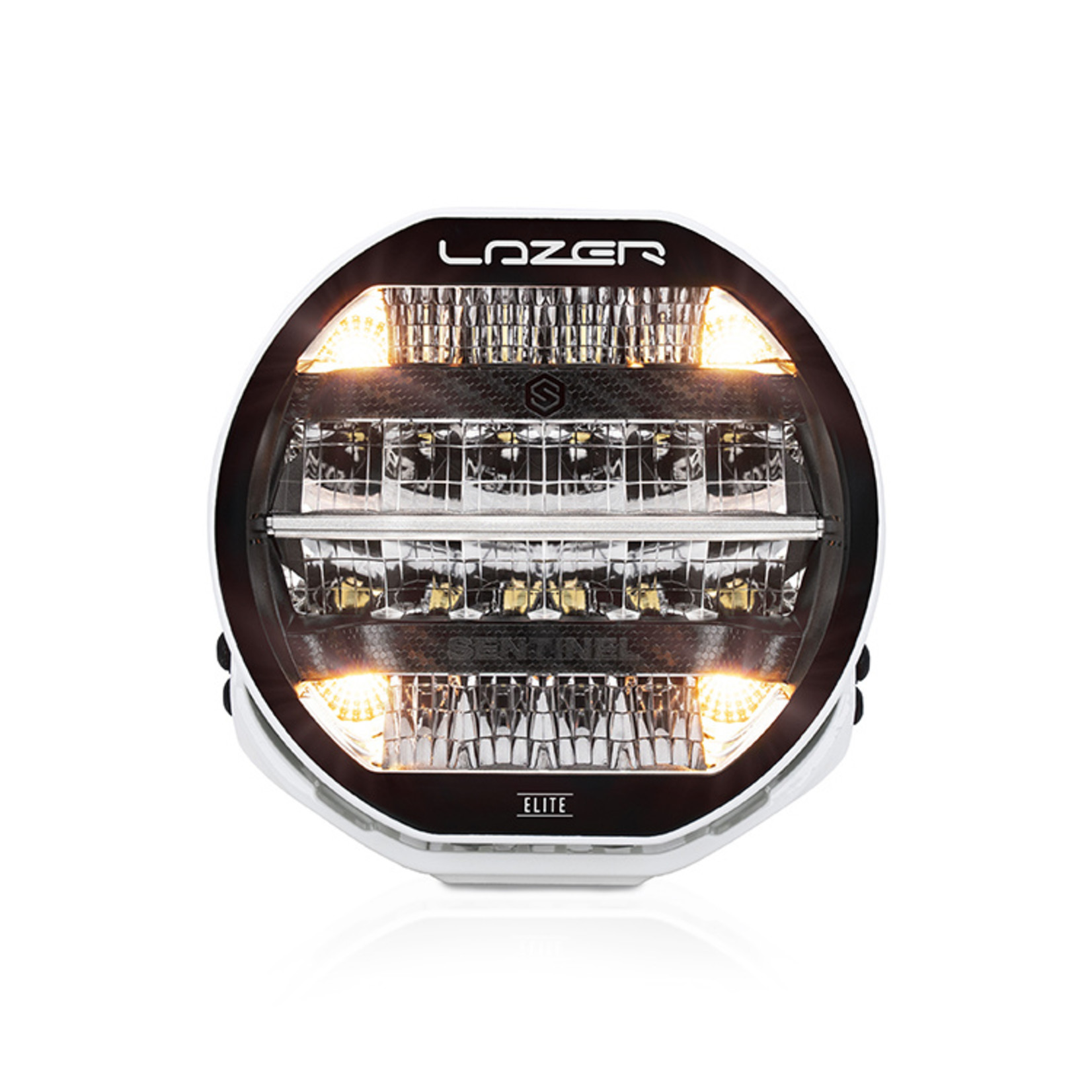 Lazer Lamps Sentinel 9'' Elite (with Pos  light) - 'Slim' Mount - WHITE