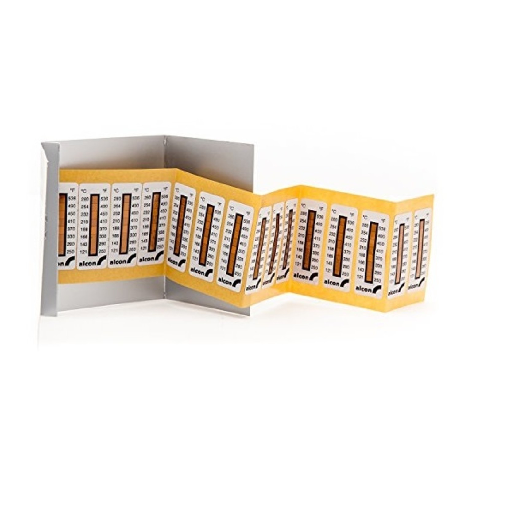 Alcon Racing Temperatuurstickers Alcon (15 stuks) 121°- 280°