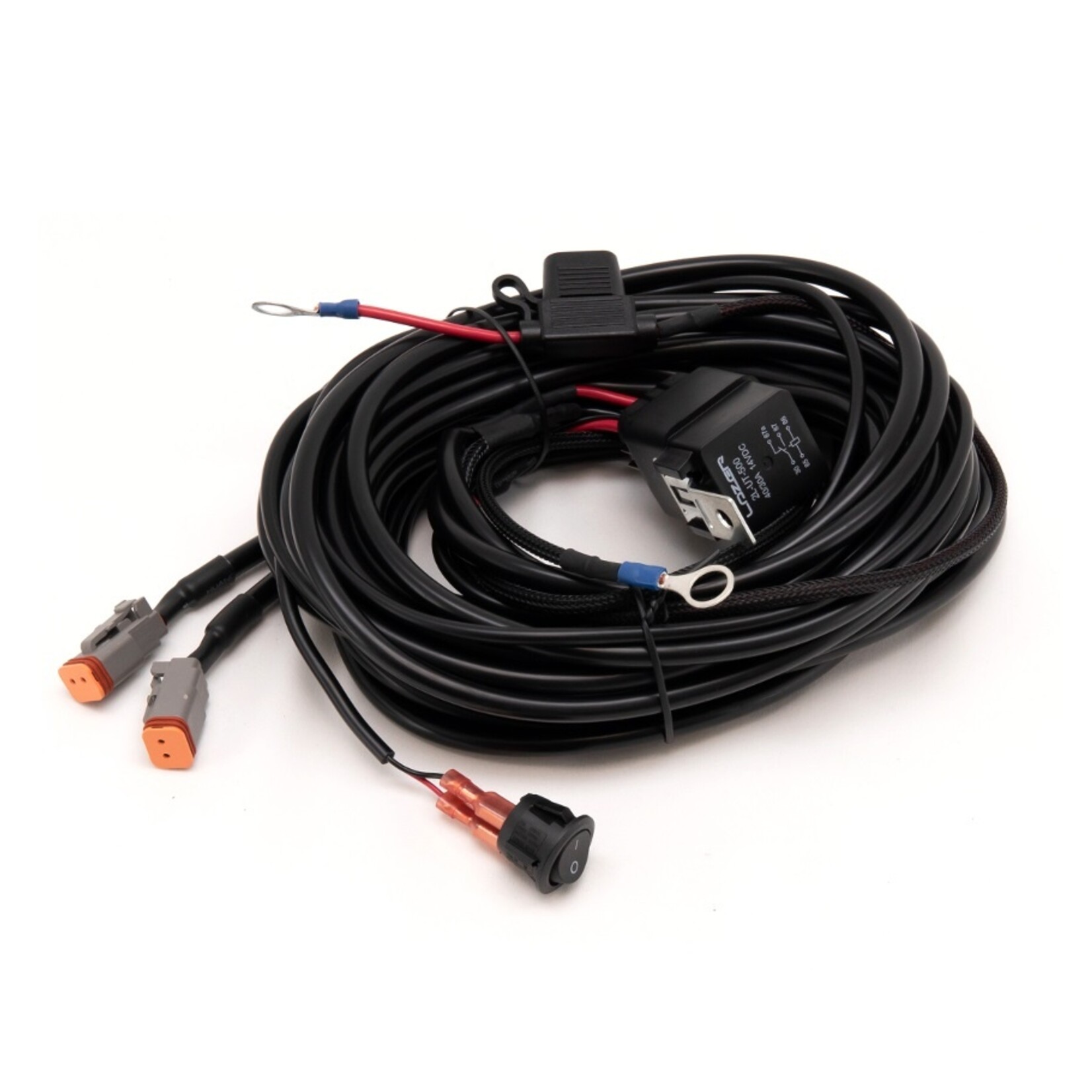 Lazer Lamps Two-Lamp Harness - with Switch (Utility Series, 12V)