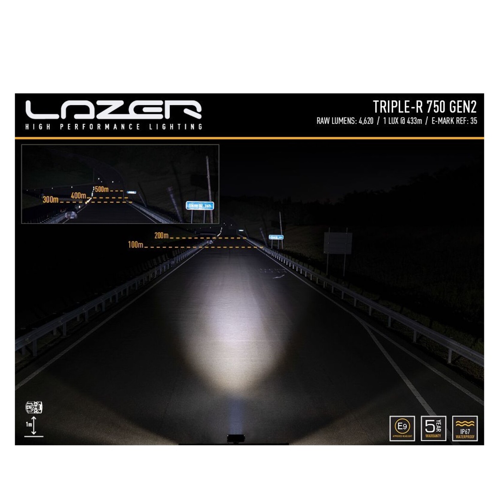 Lazer Lamps Triple-R 750 (Gen2)