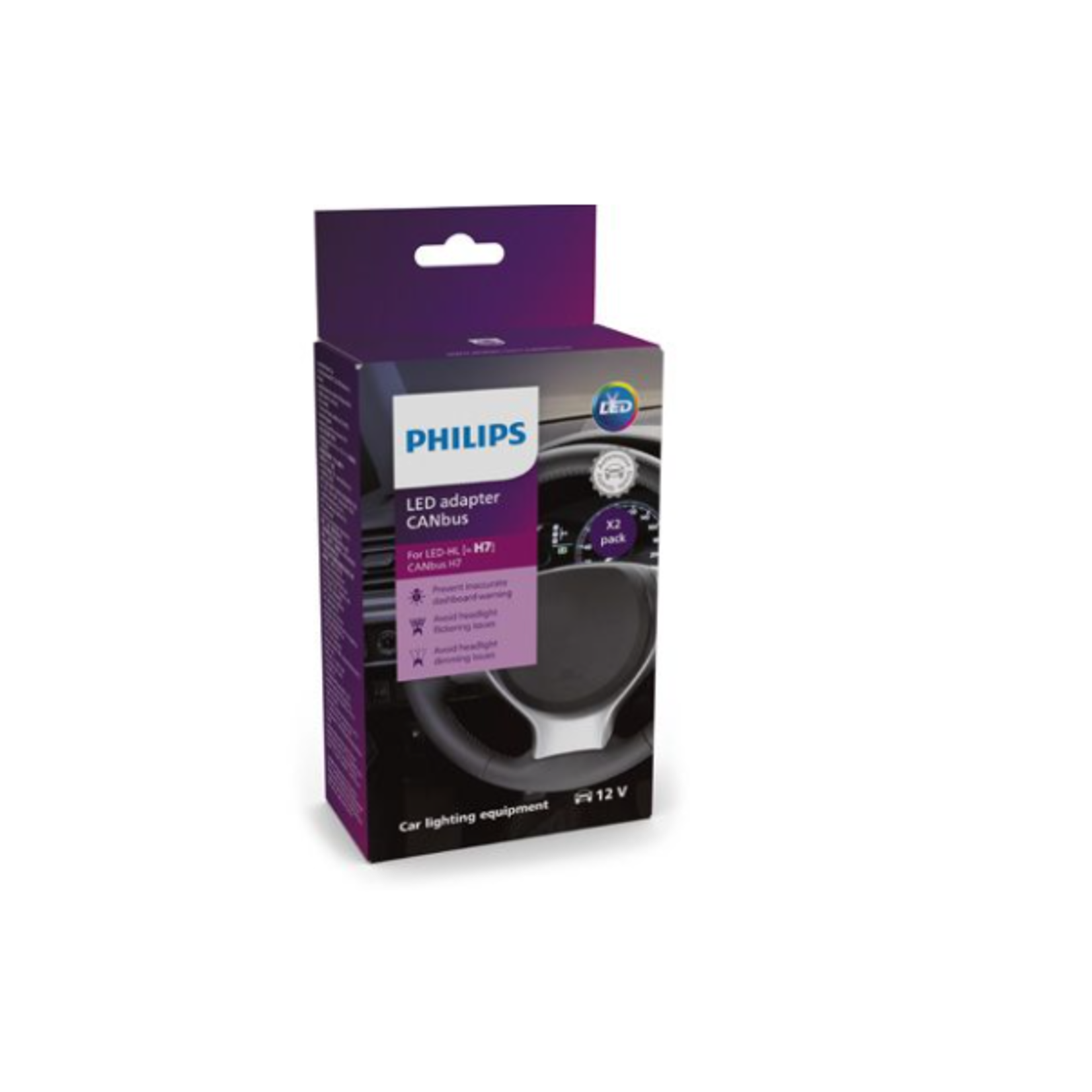 Philips Philips H7 LED adapter Canbus 18952X2