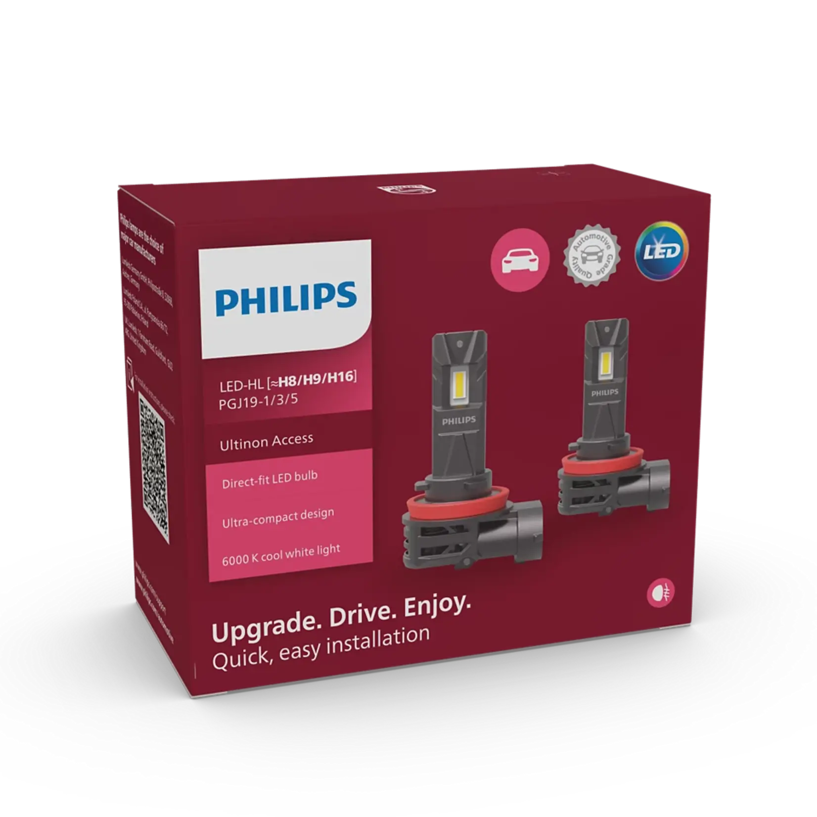 Philips Philips LED-HL H8/H9/H16 Ultinon Access 11366U2500CX