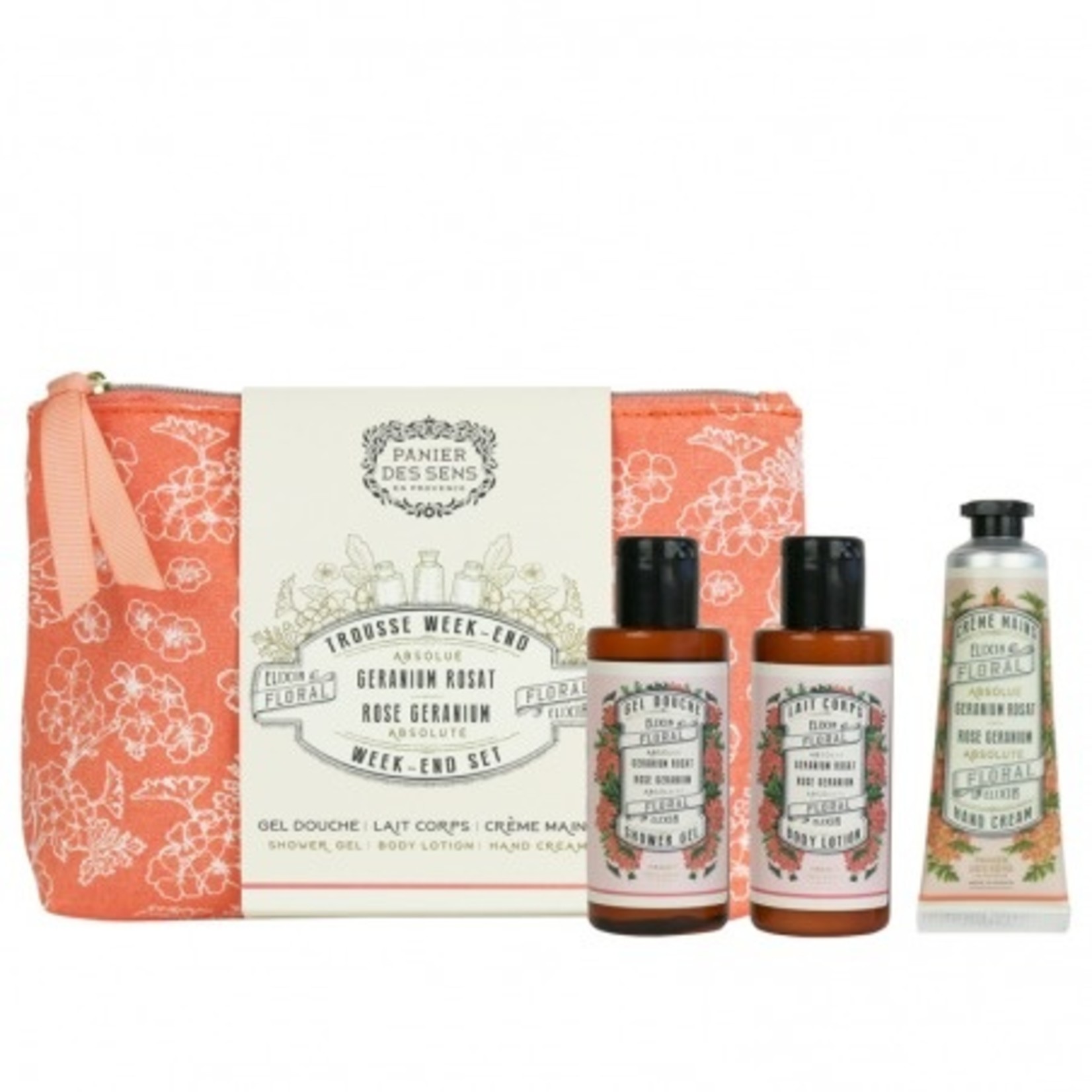 Panier des Sens Panier des Sens Travel Set - Rose Geranium
