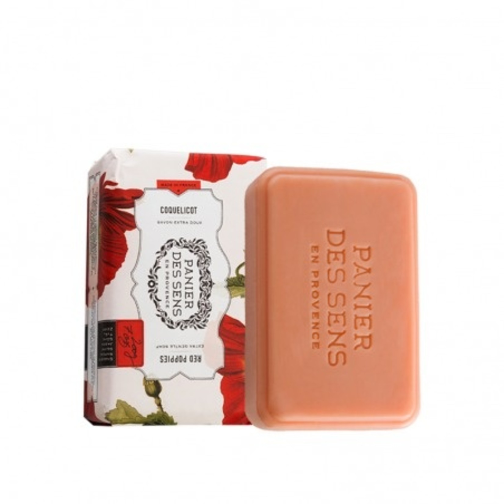Panier des Sens Extra Gentle Soap (Sheabutter)  - Red Poppies