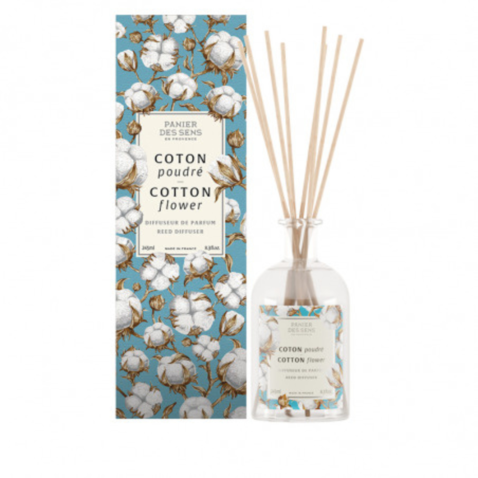 Panier des Sens Reed Diffuser - Cotton Flower