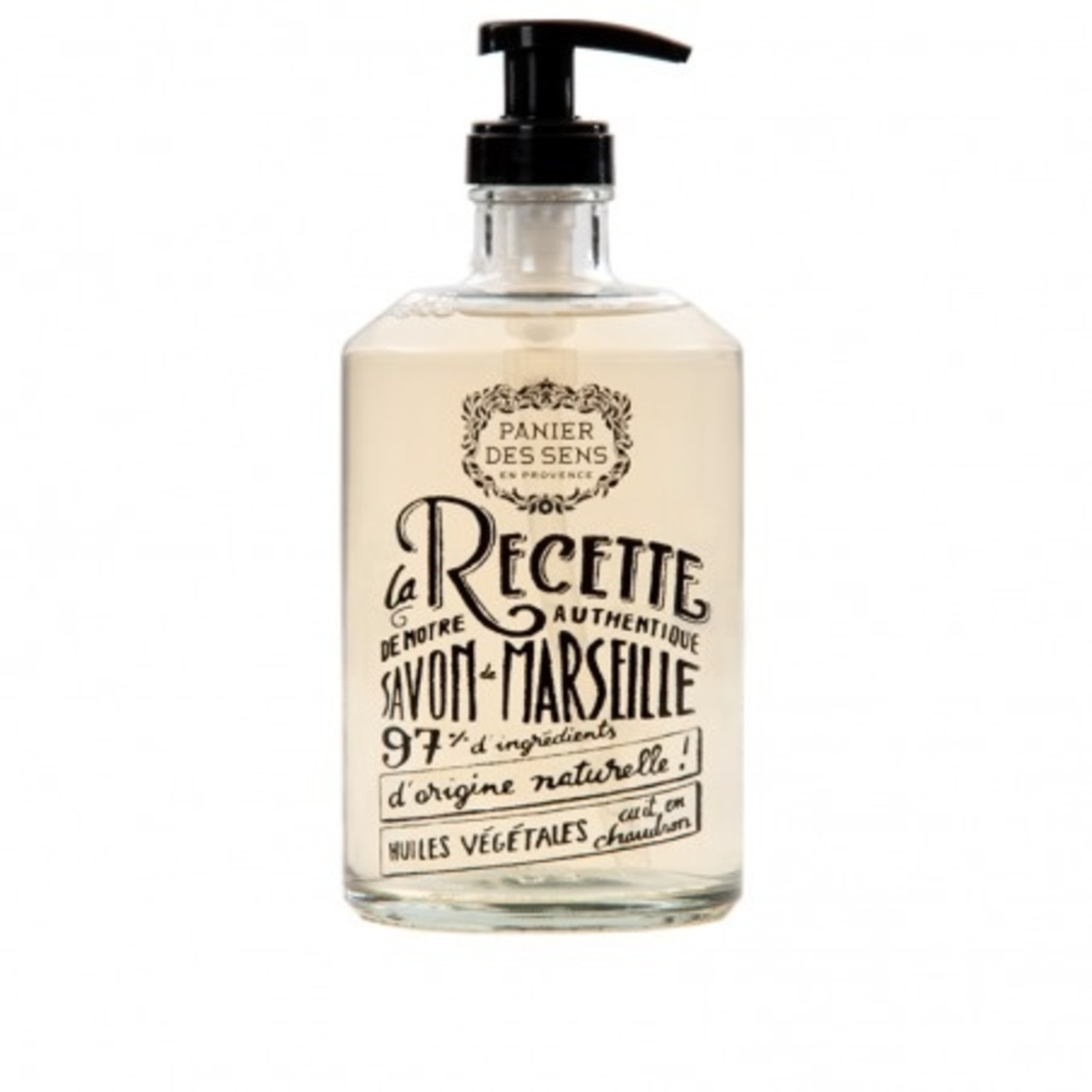 Panier des Sens Panier des Sens Liquid Soap Glass - Relaxing Lavender