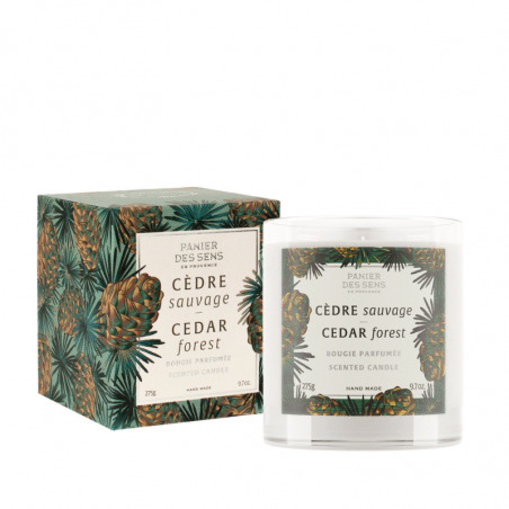 Panier des Sens Wax Geurkaars - Cedar Forest