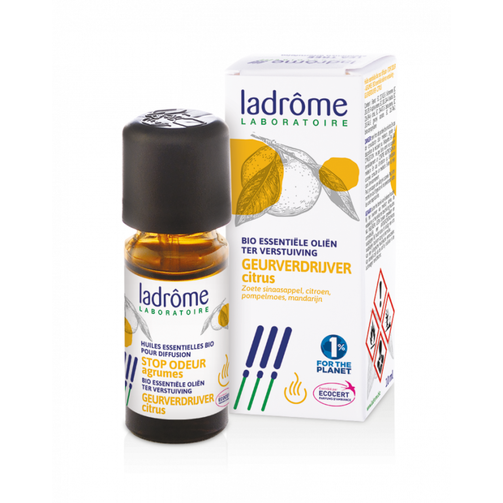 Ladrôme Geurverdrijver Citrus 10ml