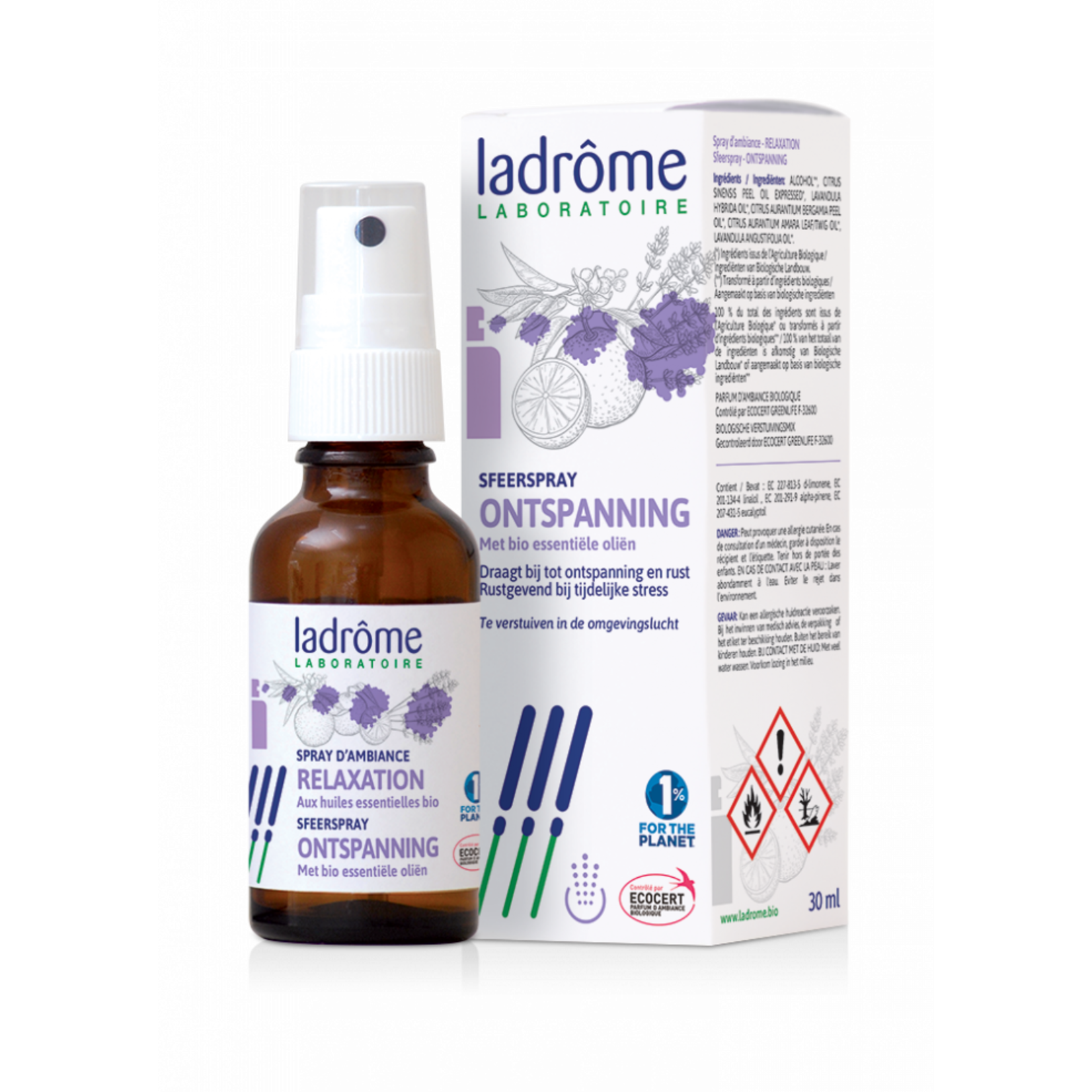 Ladrôme Ontspanning sfeerspray 30ml