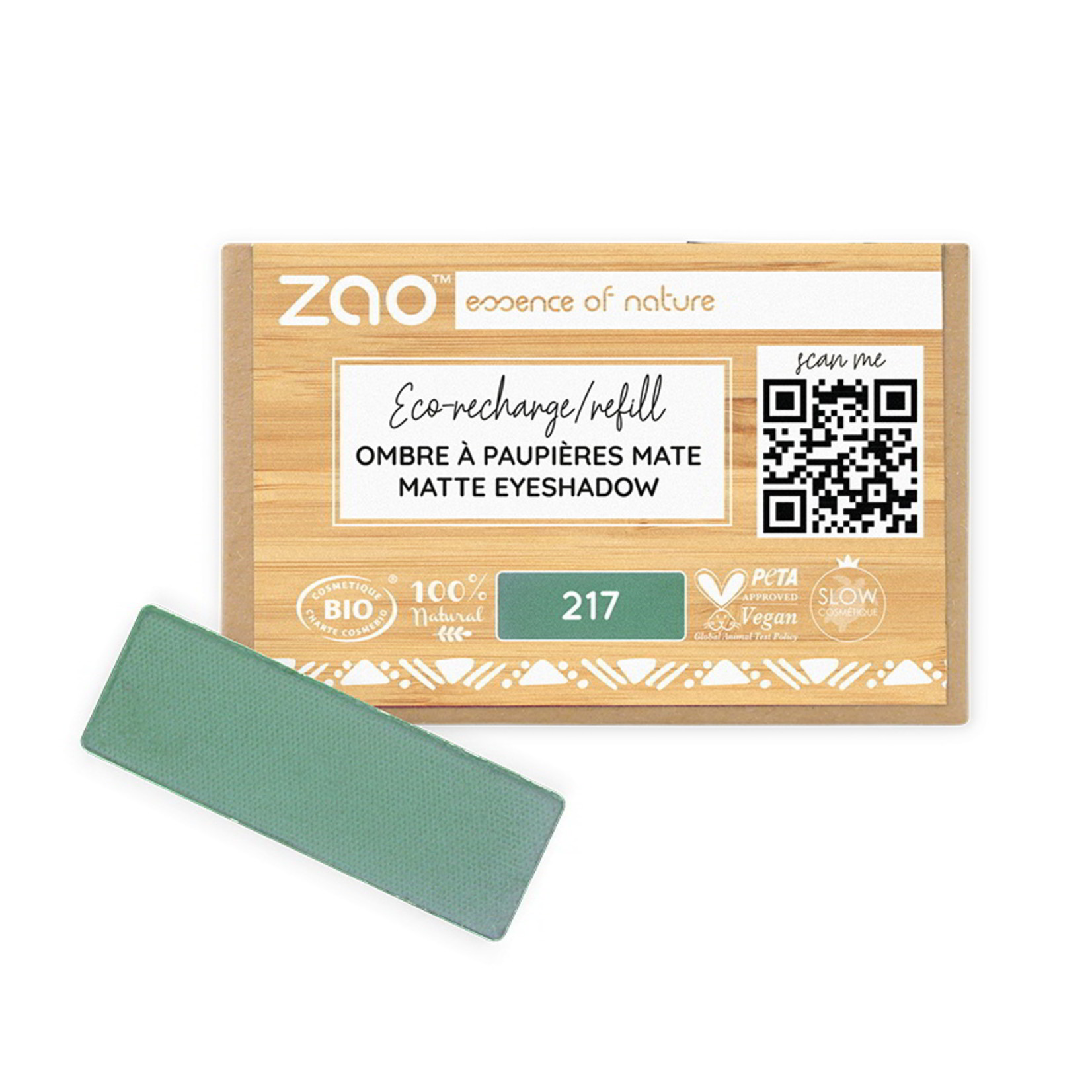 ZAO Matte Eyeshadow Refill - 217