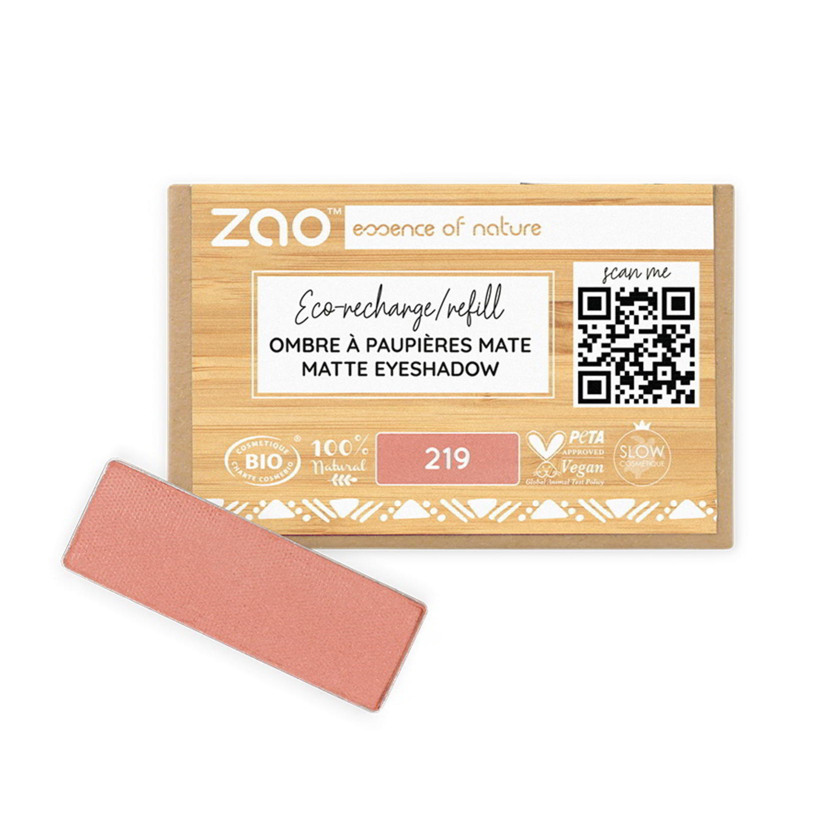 ZAO Matte Eyeshadow Refill - 219