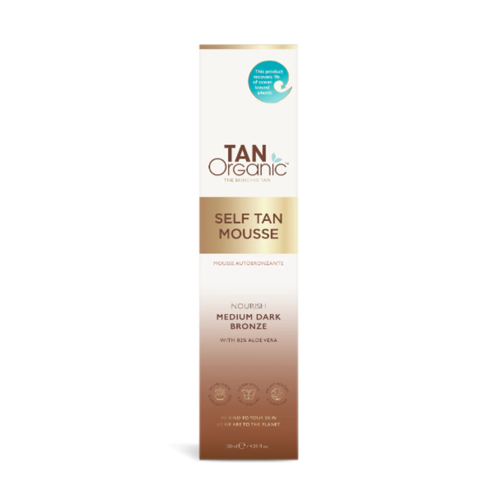 Tan Organic Tan Organic Self Tan Mousse - Medium Dark Bronze
