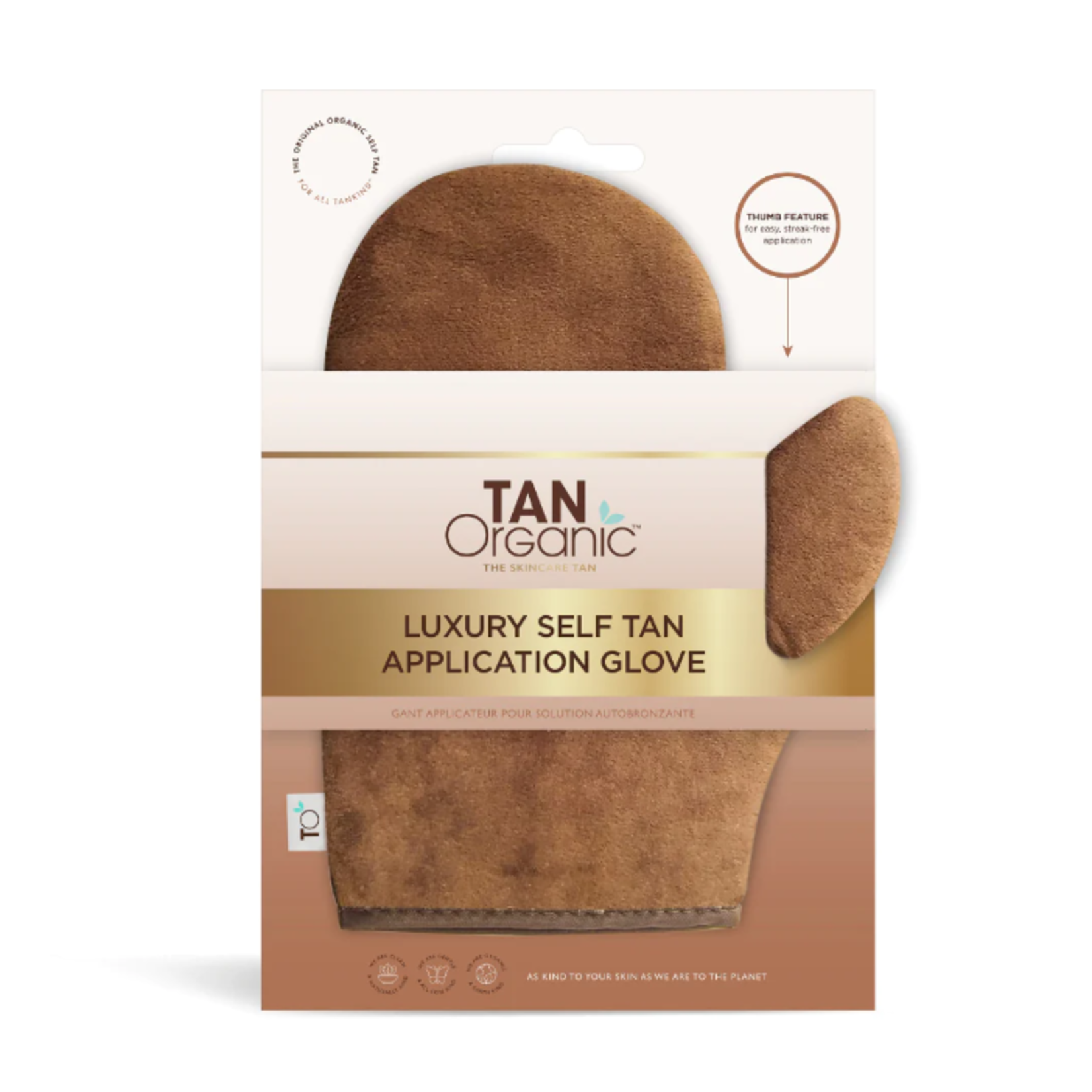 Tan Organic Tan Organic  Self Tanning Glove voor Tan-vrije handen