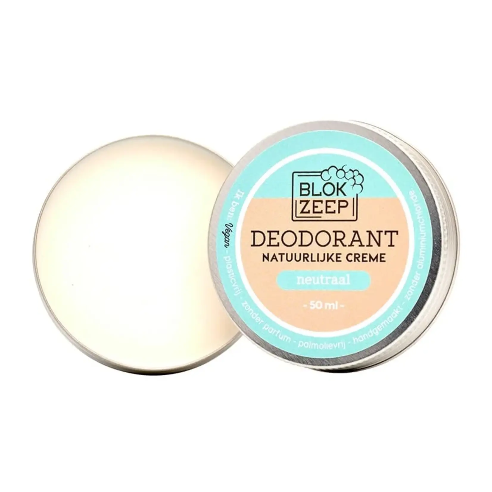 Blokzeep Deodorant Crème – Neutraal