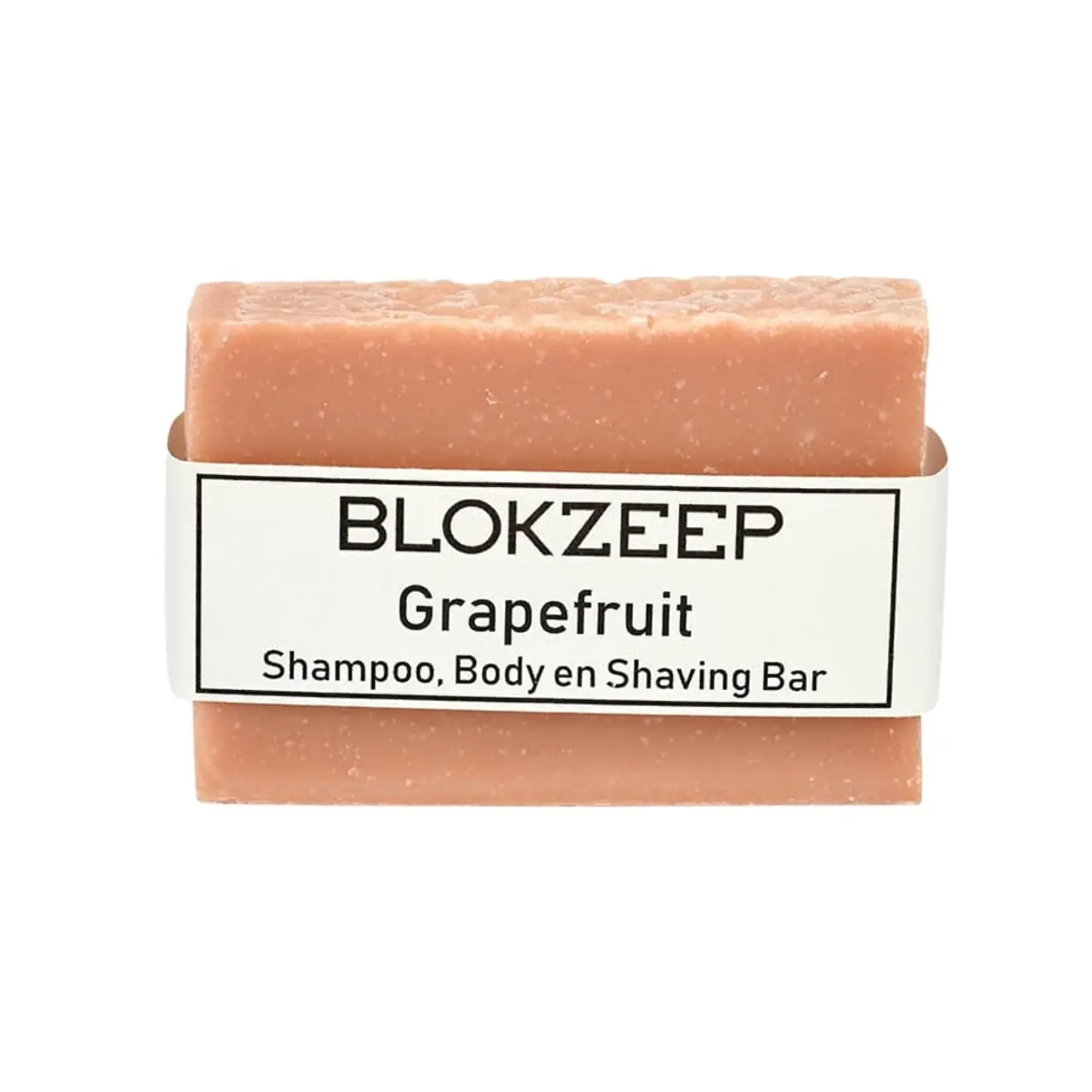 Blokzeep Natuurlijke scheerzeep, shampoo & body bar in 1 – Grapefruit (100gr)