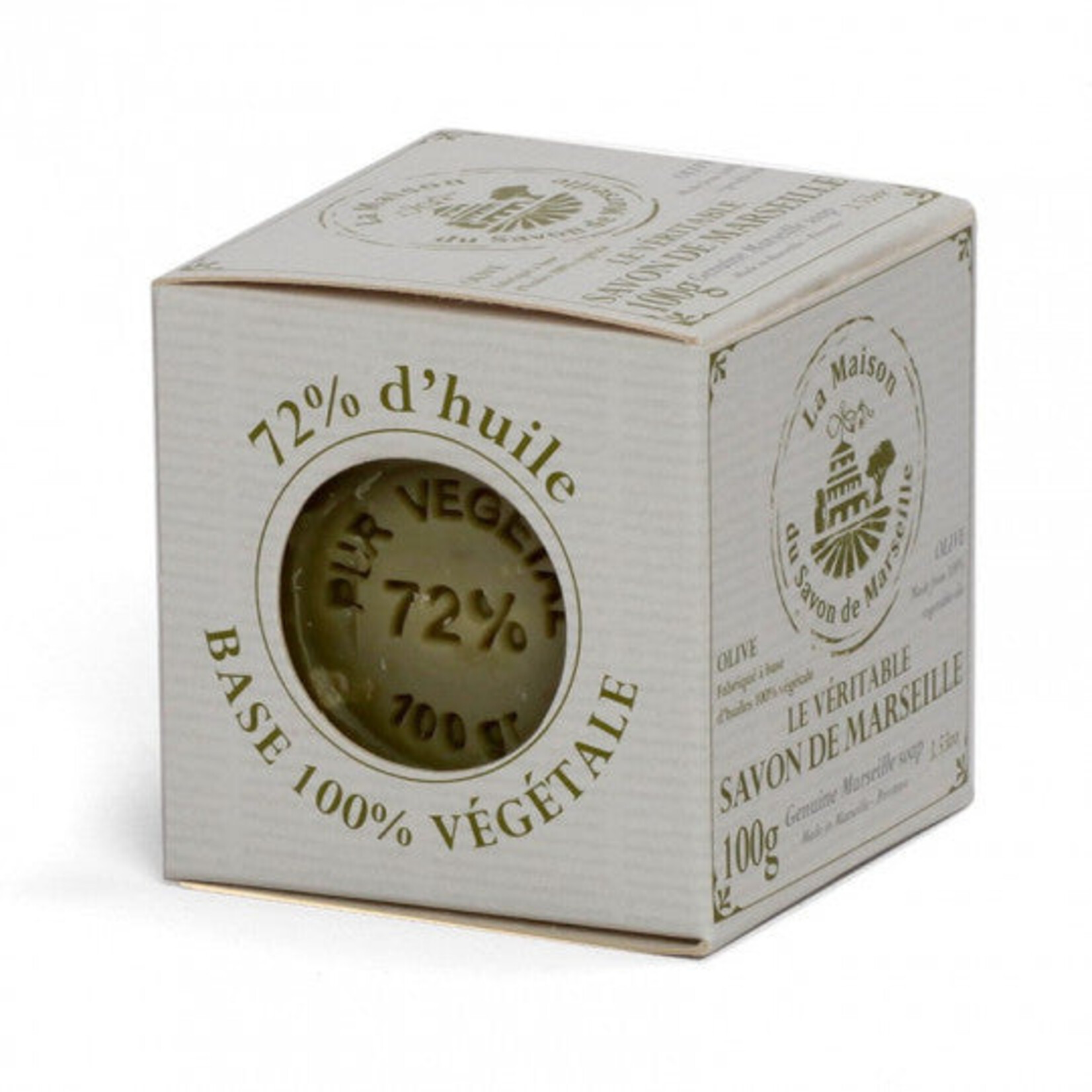 La Maison du Savon de Marseille La Maison du Savon de Marseille Soap 100g - Olive