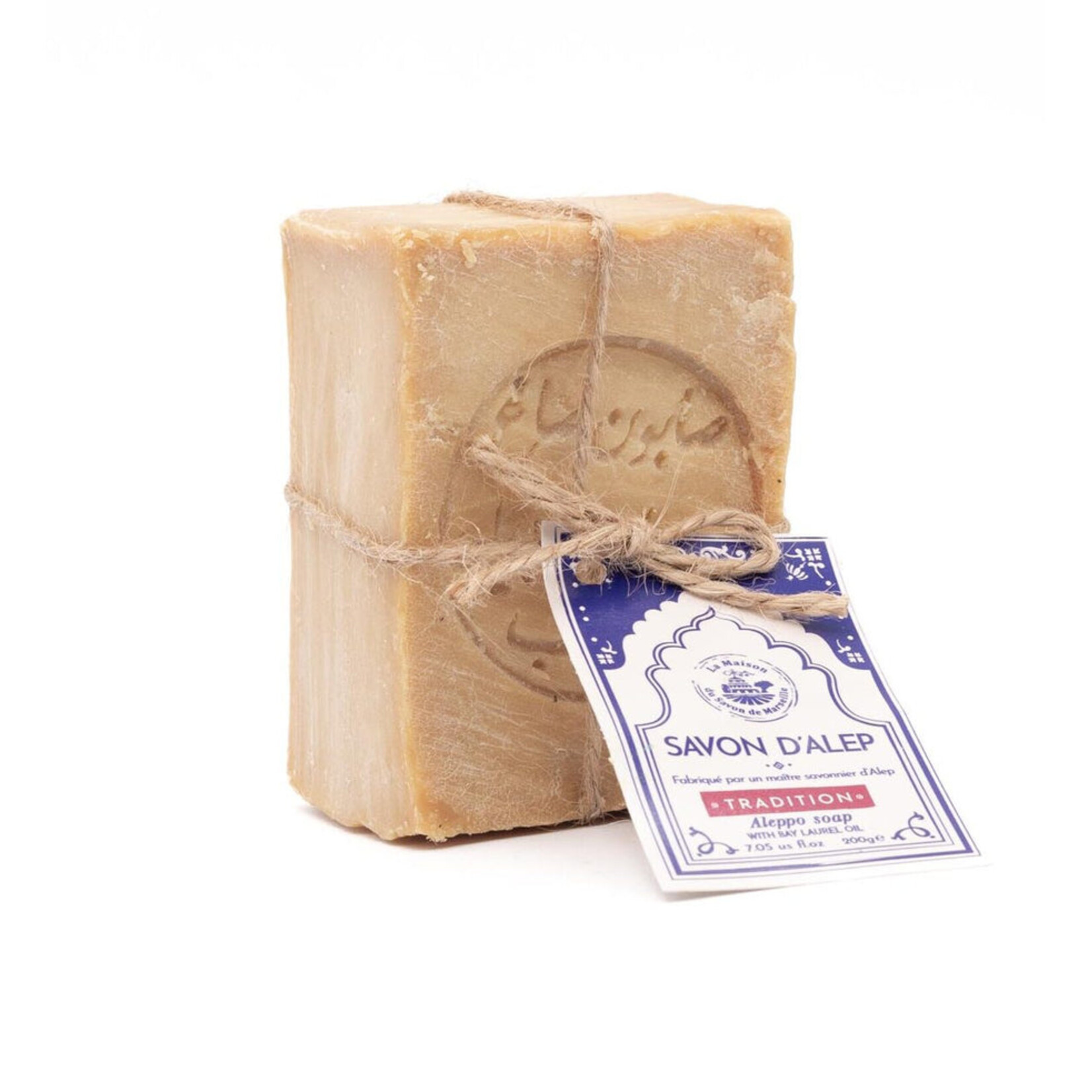 La Maison du Savon de Marseille La Maison du Savon de Aleppo Soap 200g - Tradtionnel