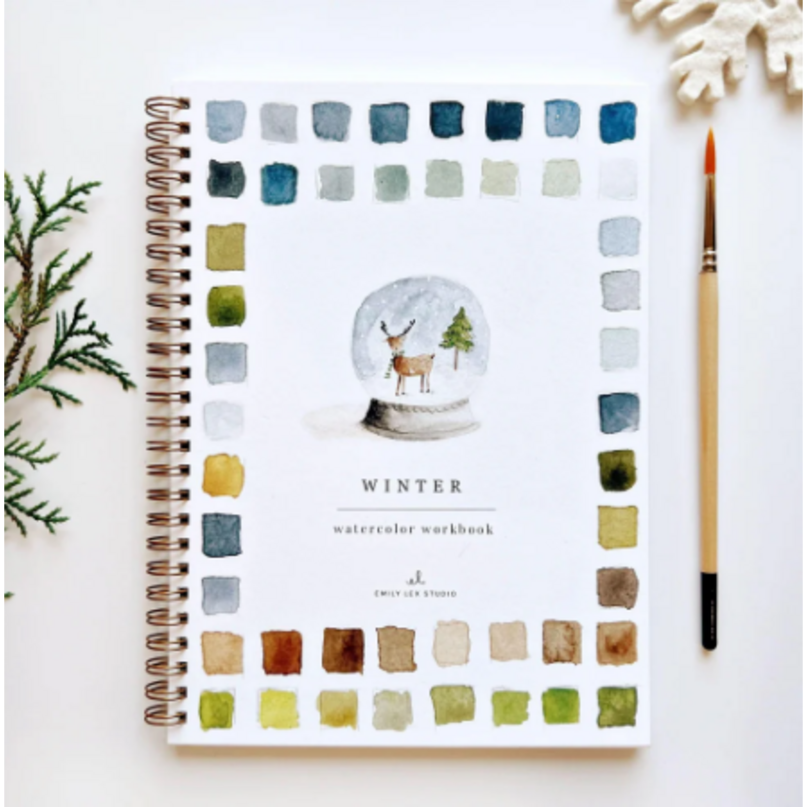 emily lex studio Emily Lex Studio - Watercolor Workbook - Winter
