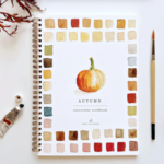 emily lex studio Autumn - Watercolor Workbook