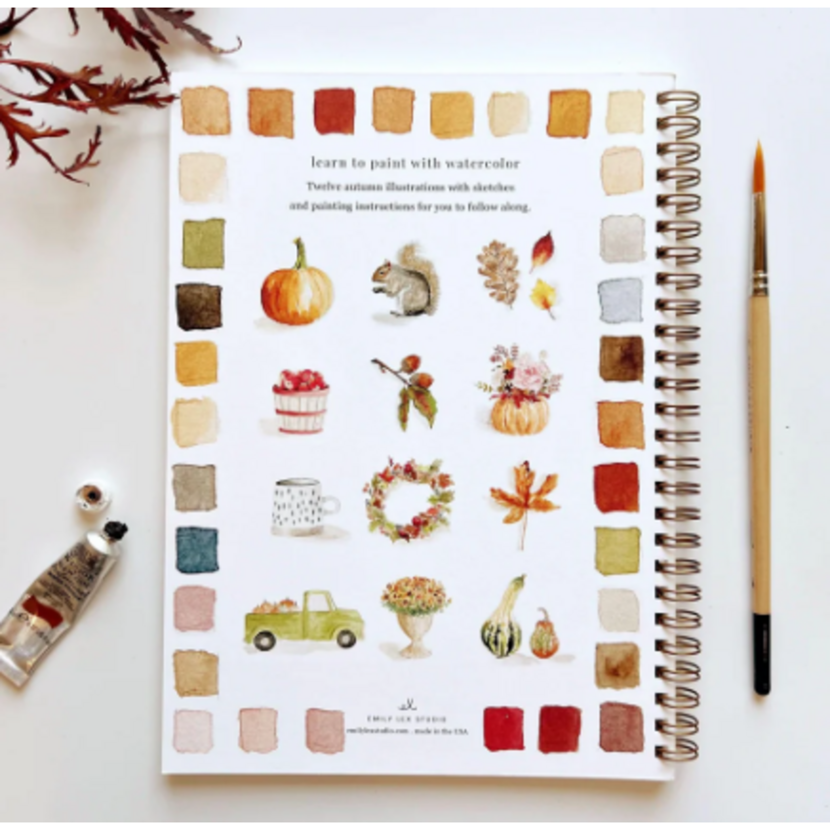 emily lex studio Emily Lex Studio - Watercolor Workbook - Autumn