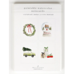 emily lex studio Christmas Cheer - Paintable Notecards