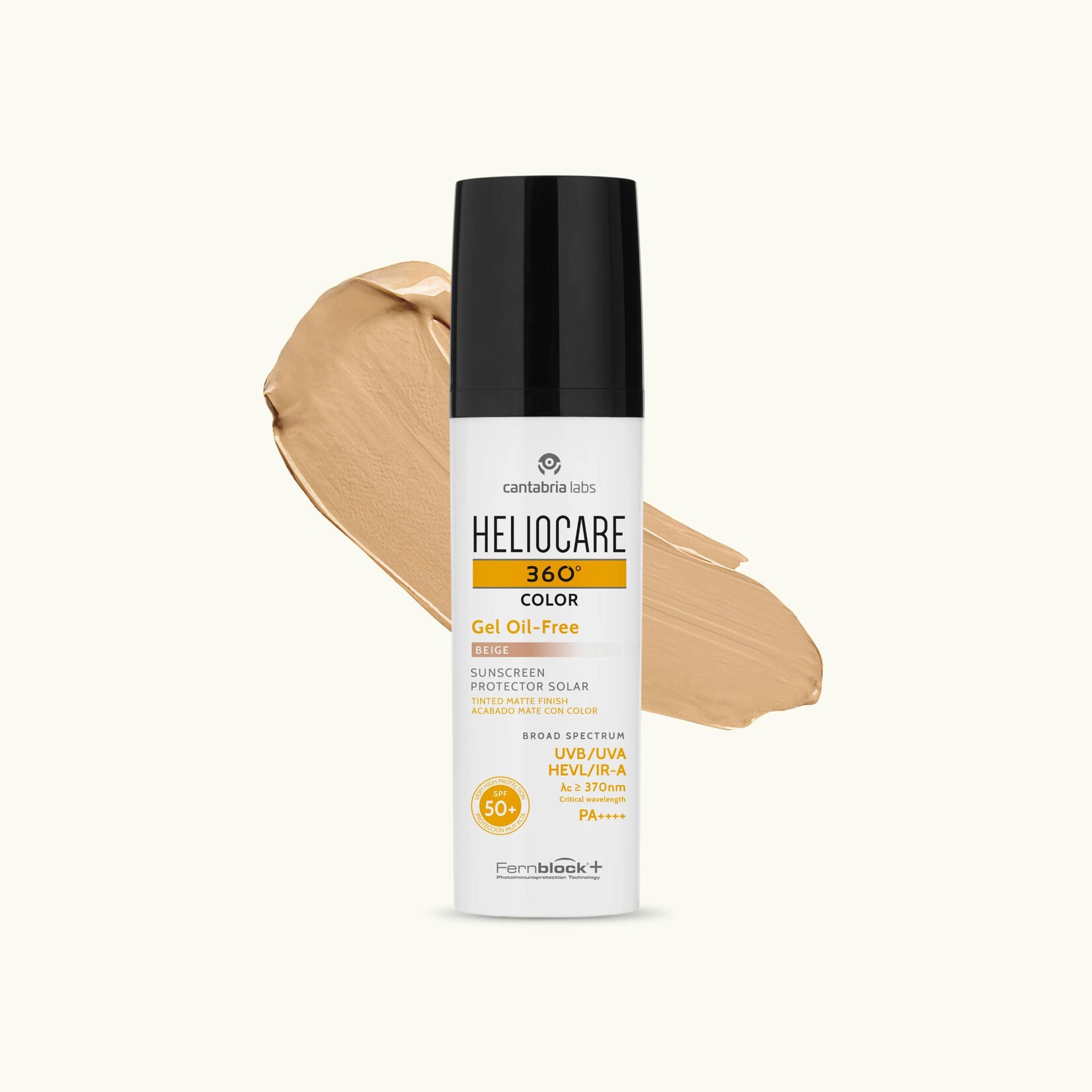 Heliocare Heliocare 360° Gel Oil Free SPF 50+ BEIGE