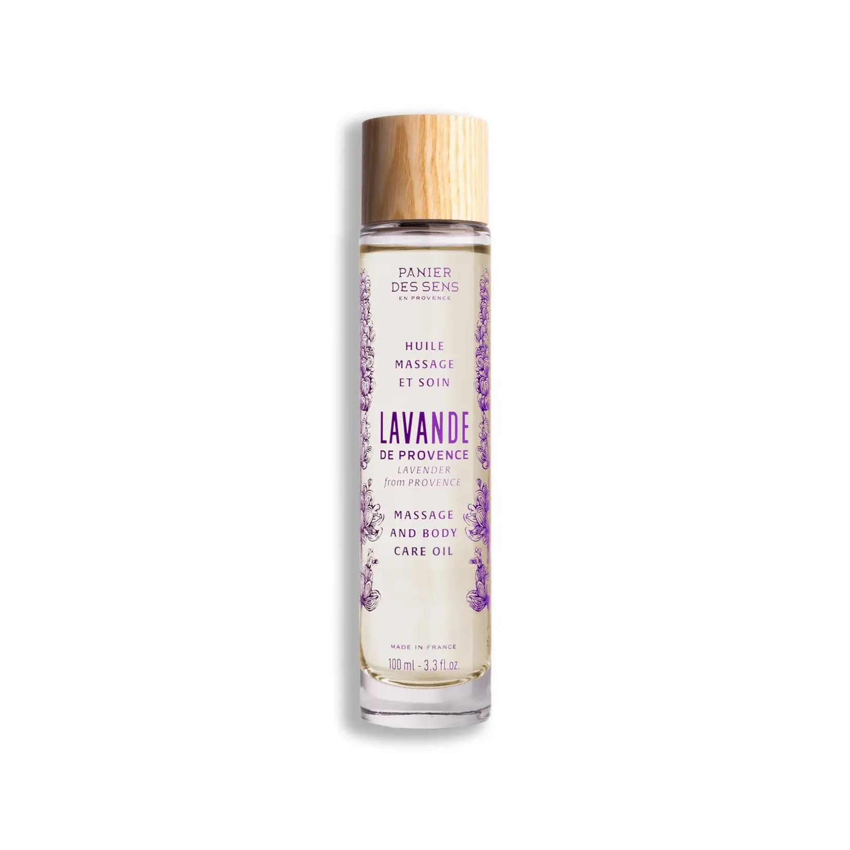 Panier des Sens Iconic Lavender - Massage and Body Care Oil