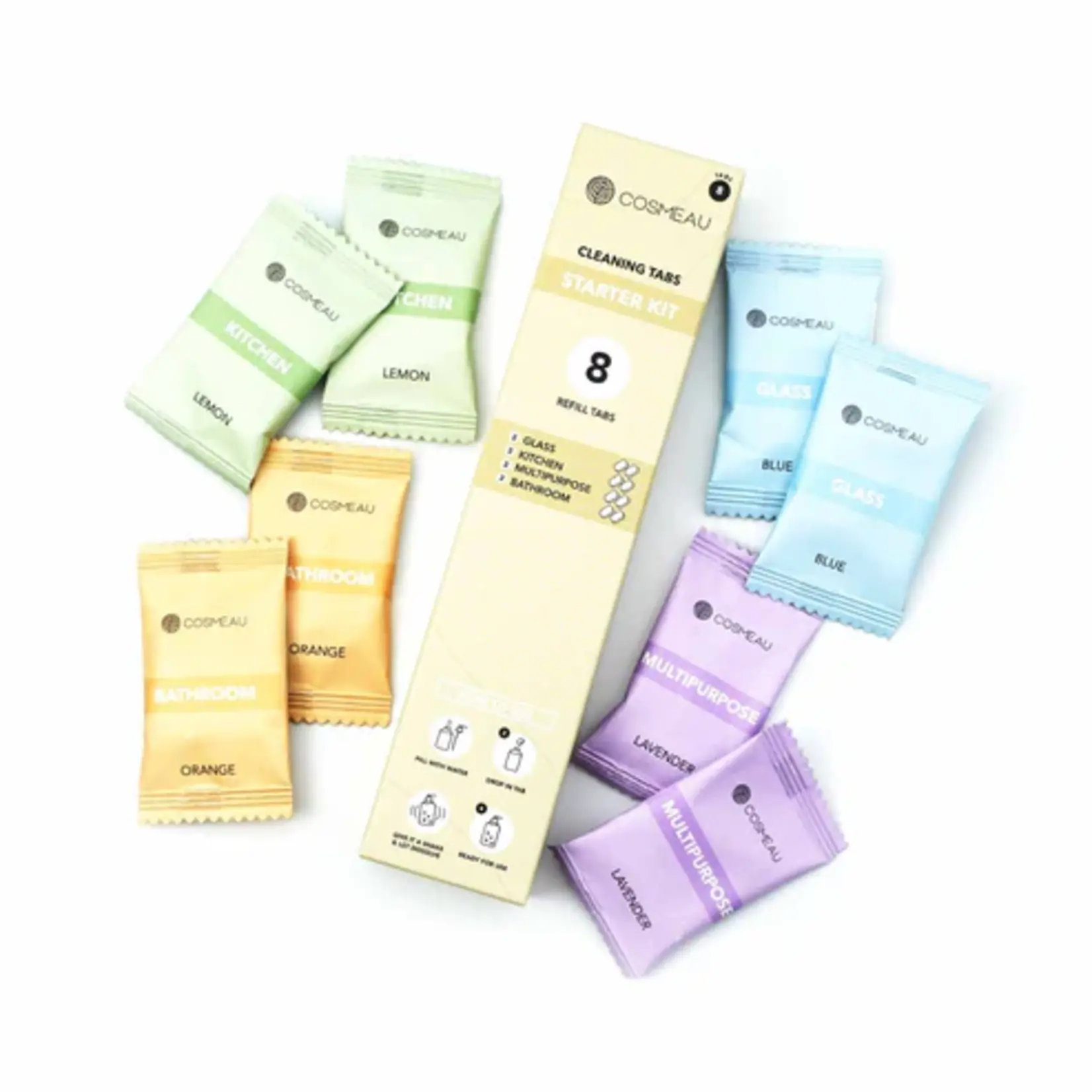 Cosmeau Cosmeau - Cleansing Tabs Starter Kit Refill - 8 Tabs