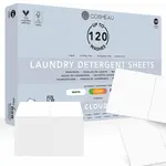 Cosmeau Laundry Detergent Sheets 120 Washes - Clouds