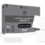 Cosmeau Laundry Detergent Sheets 60 Washes - Black and Dark