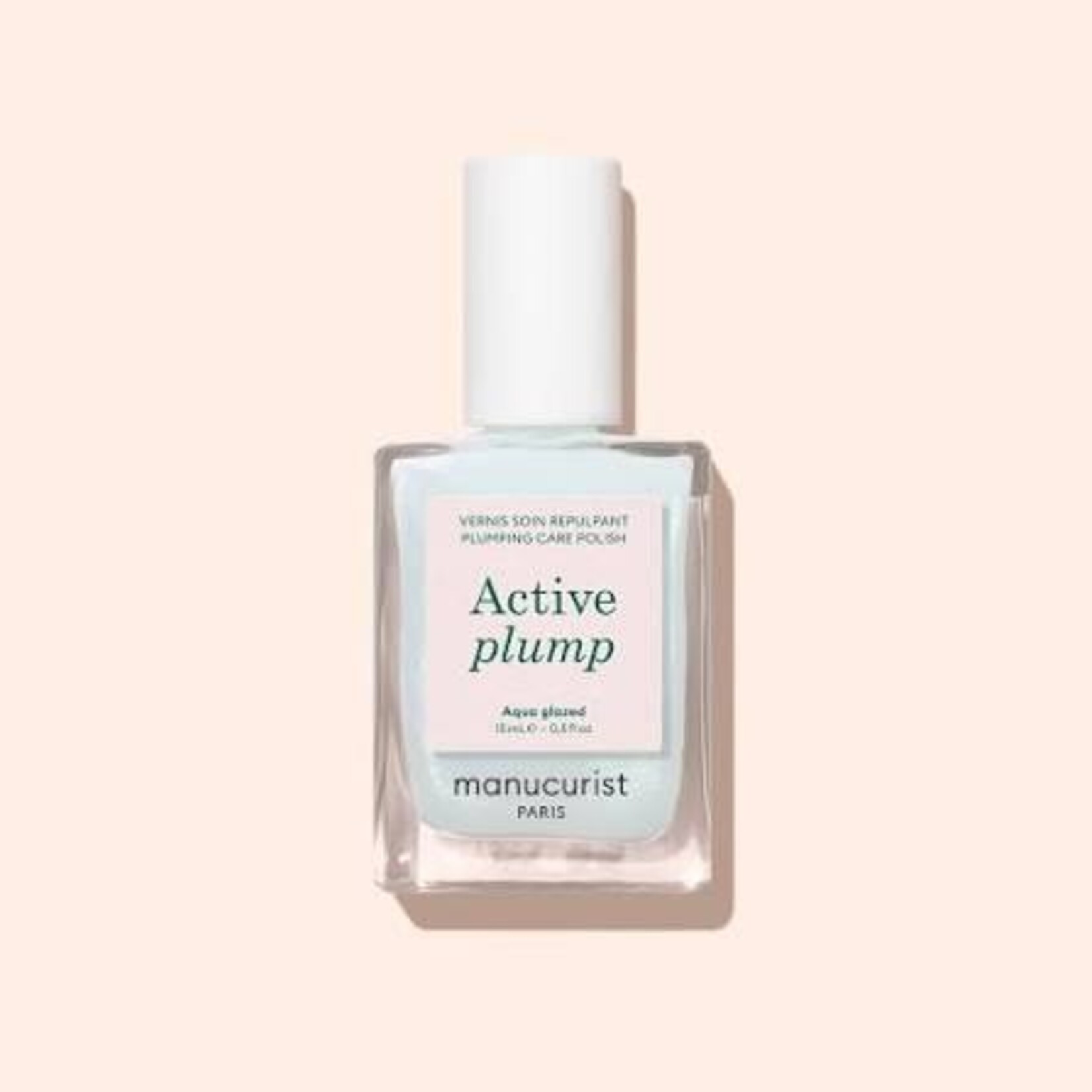 Manucurist Paris Manucurist - Active Plump Aqua Glazed - Plumping Care Polish