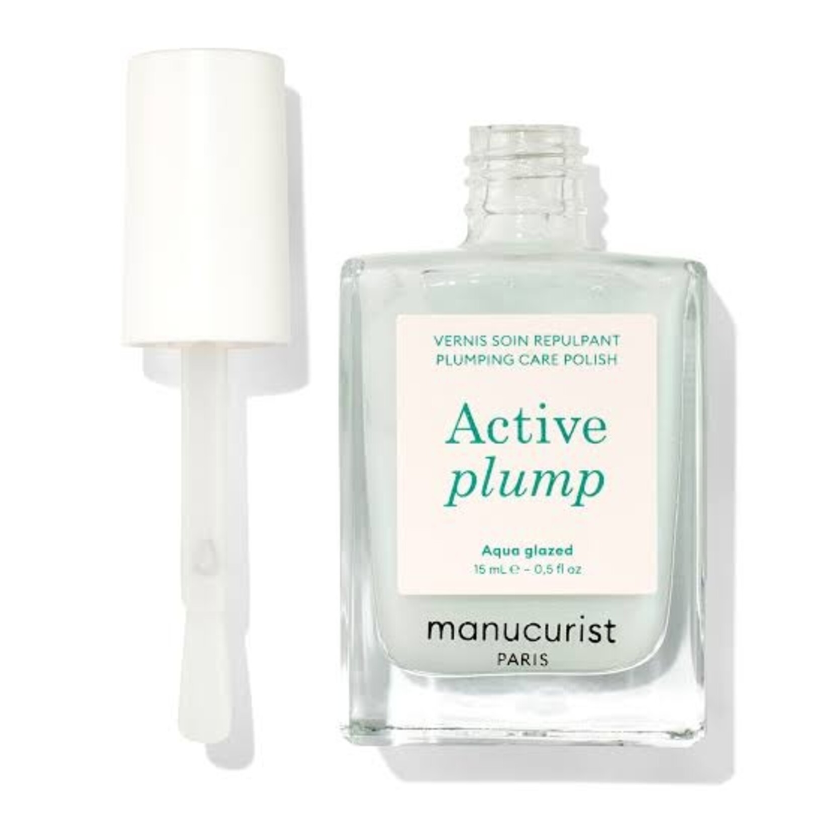 Manucurist Paris Manucurist - Active Plump Aqua Glazed - Plumping Care Polish