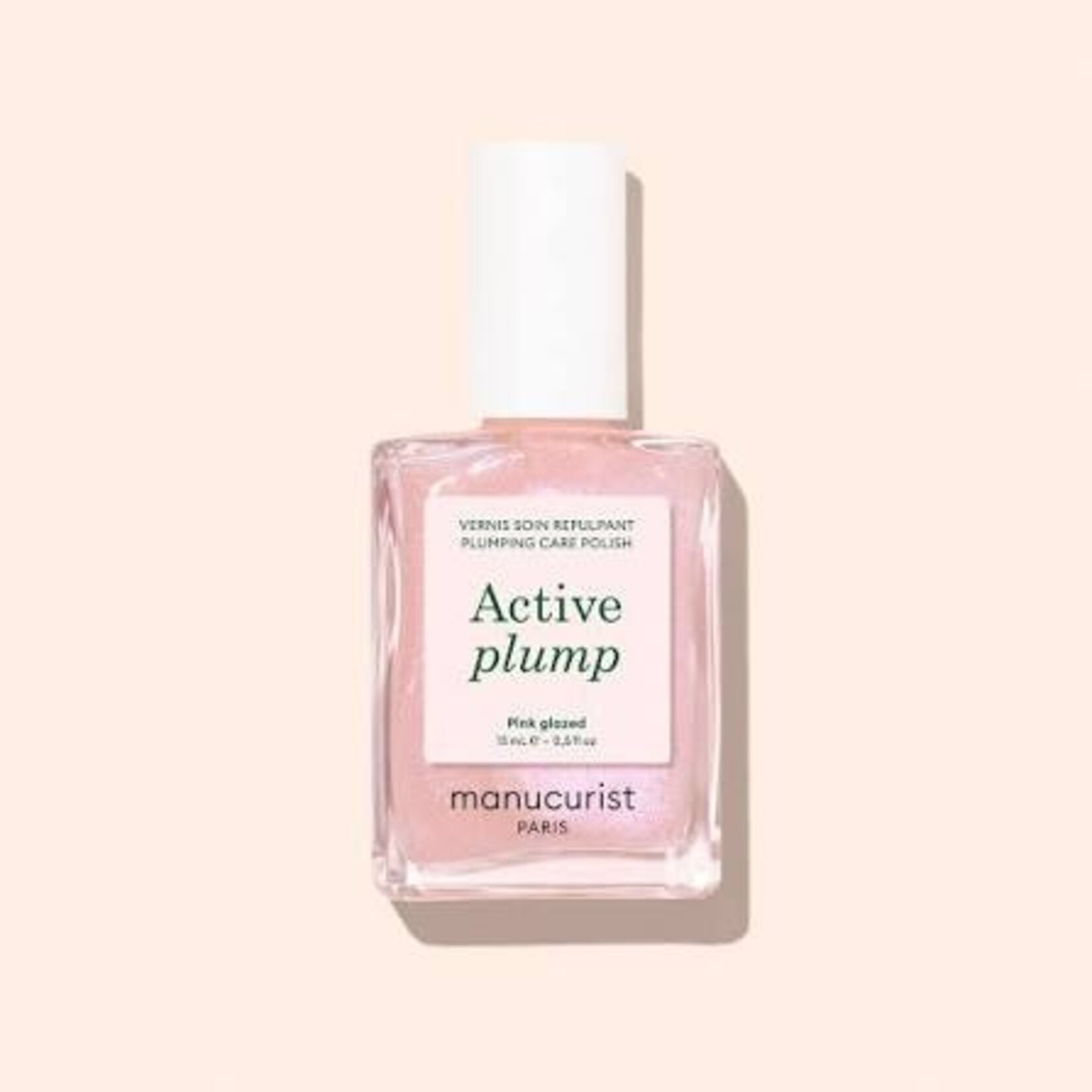 Manucurist Paris Manucurist - Active Plump Pink Glazed - Plumping Care Polish