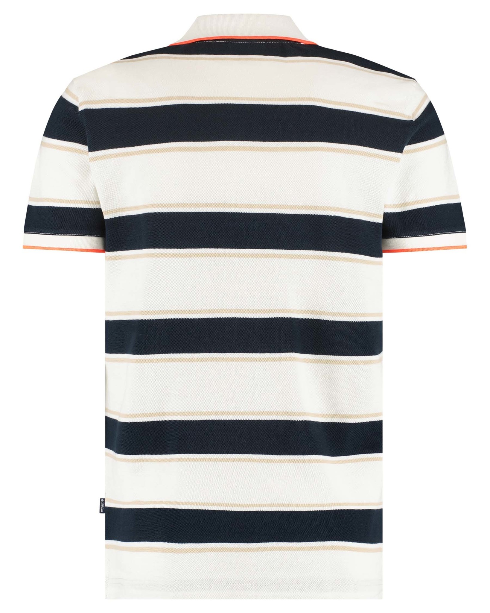 Polo Jedwater with striped pattern