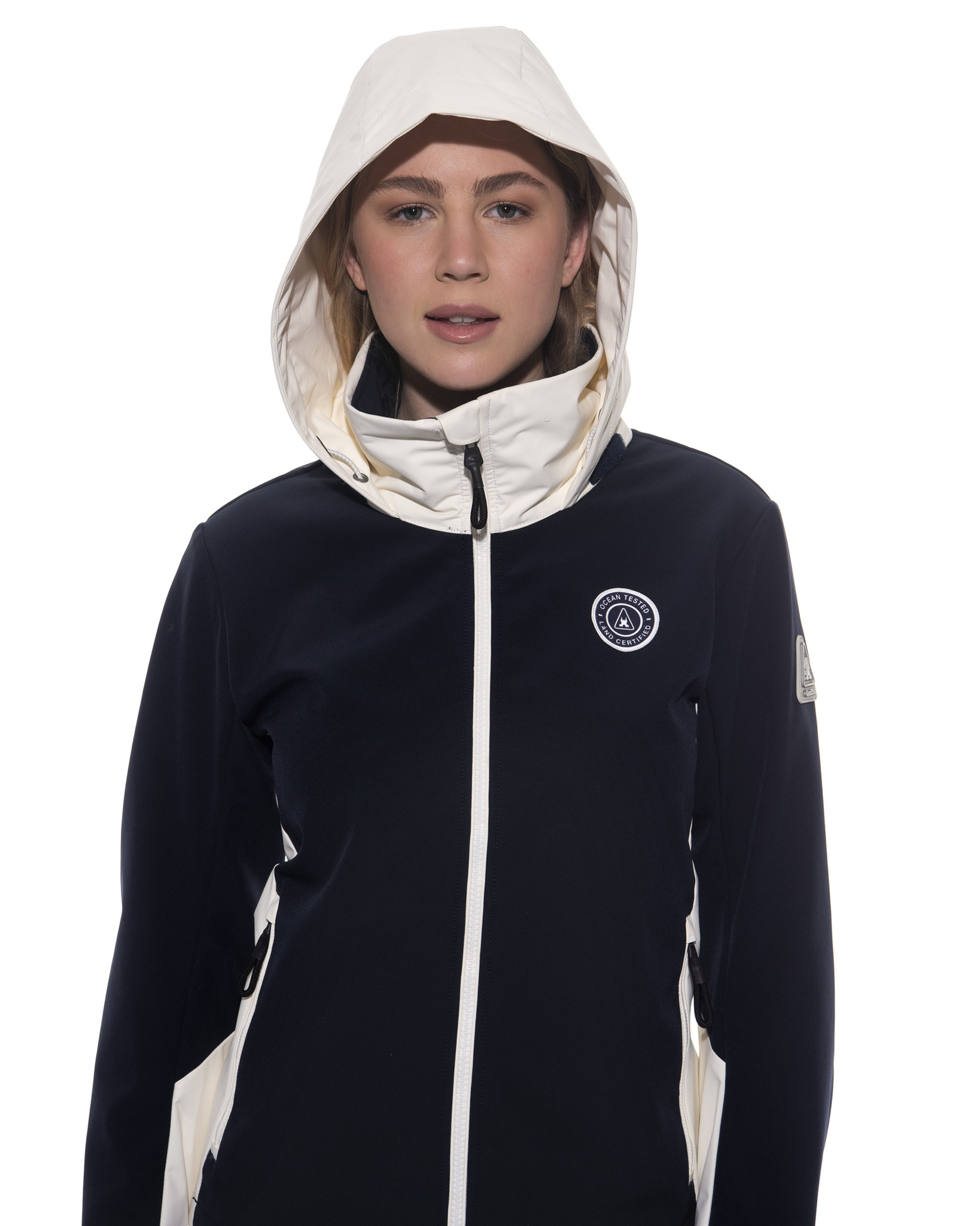 Softshell Jas Neap Tide met verborgen capuchon