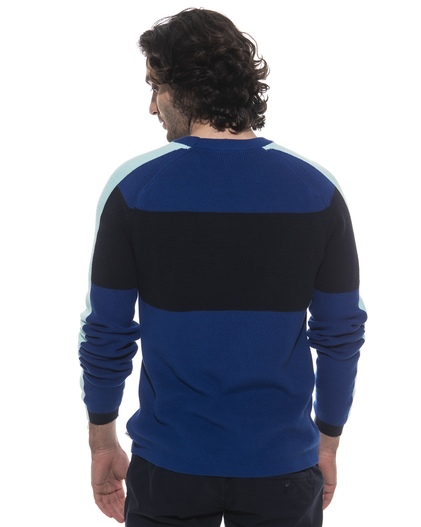Colour-Blocking-Pullover Nickpoint